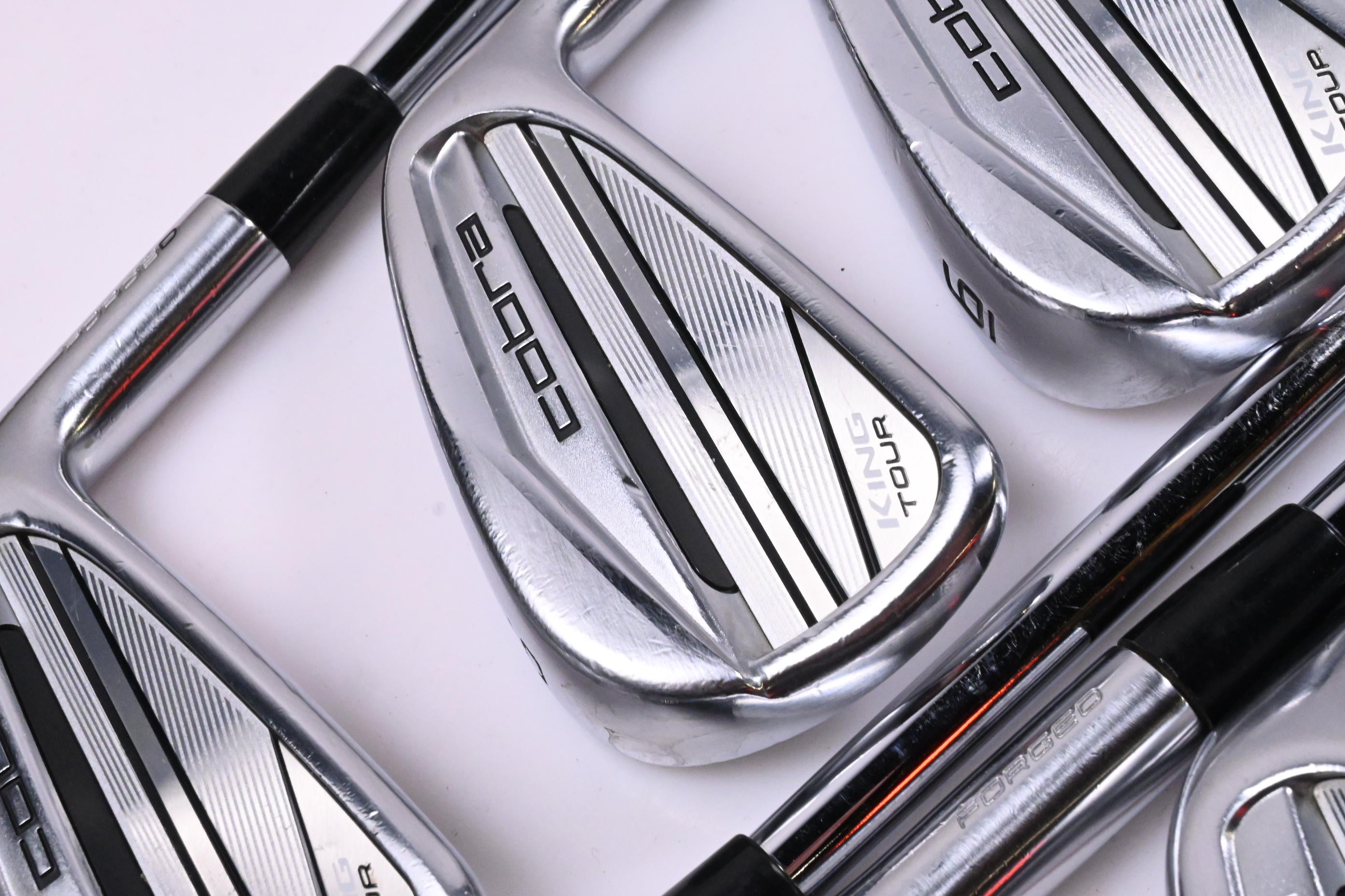 Cobra King Tour 2023 Irons / 4-PW / X-Flex KBS $-Taper Lite 105 Shafts