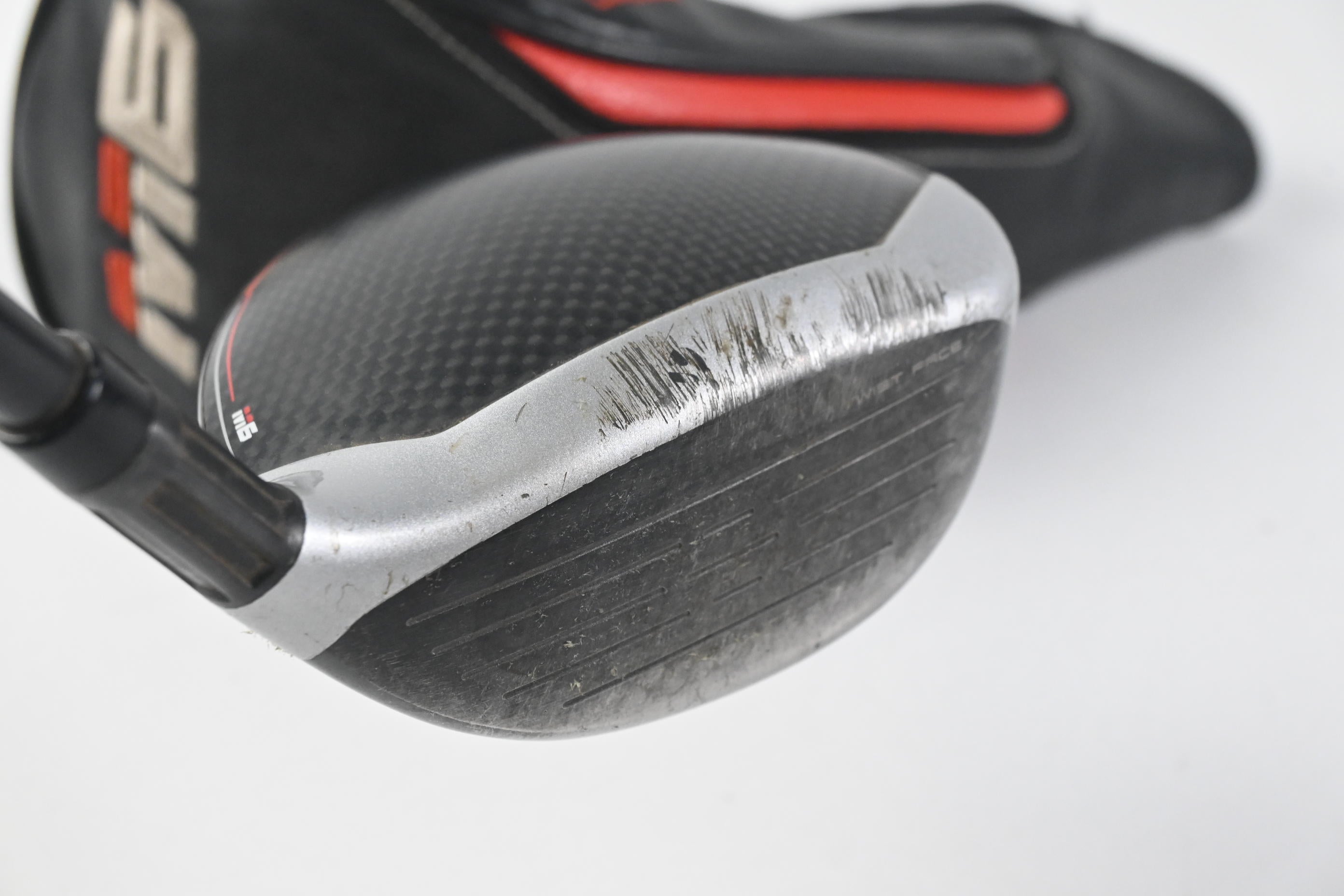 Left Hand Taylormade M6 #3 Wood / 15 Degree / Regular Flex Atmos Red 5 Shaft