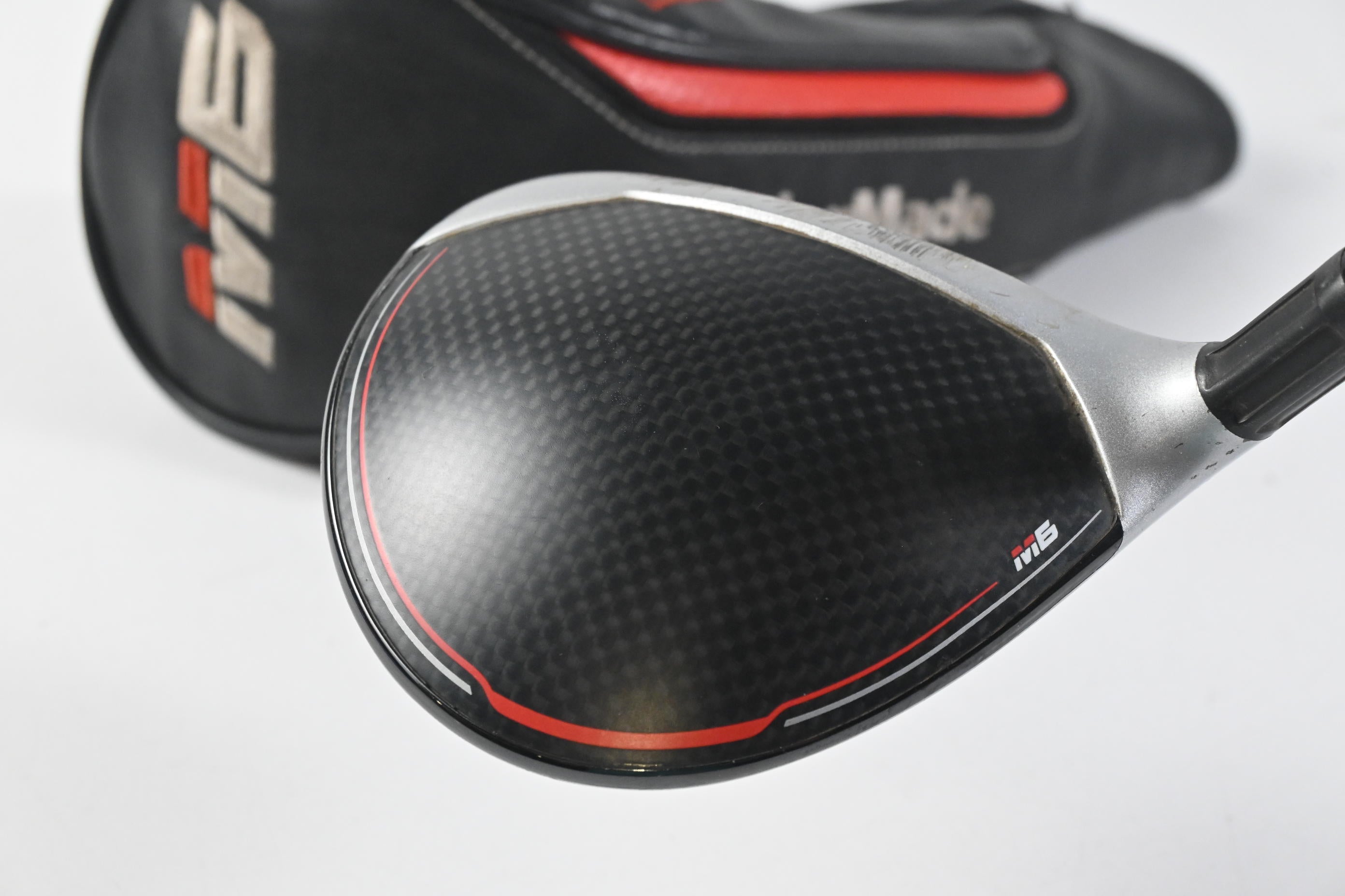 Left Hand Taylormade M6 #3 Wood / 15 Degree / Regular Flex Atmos Red 5 Shaft