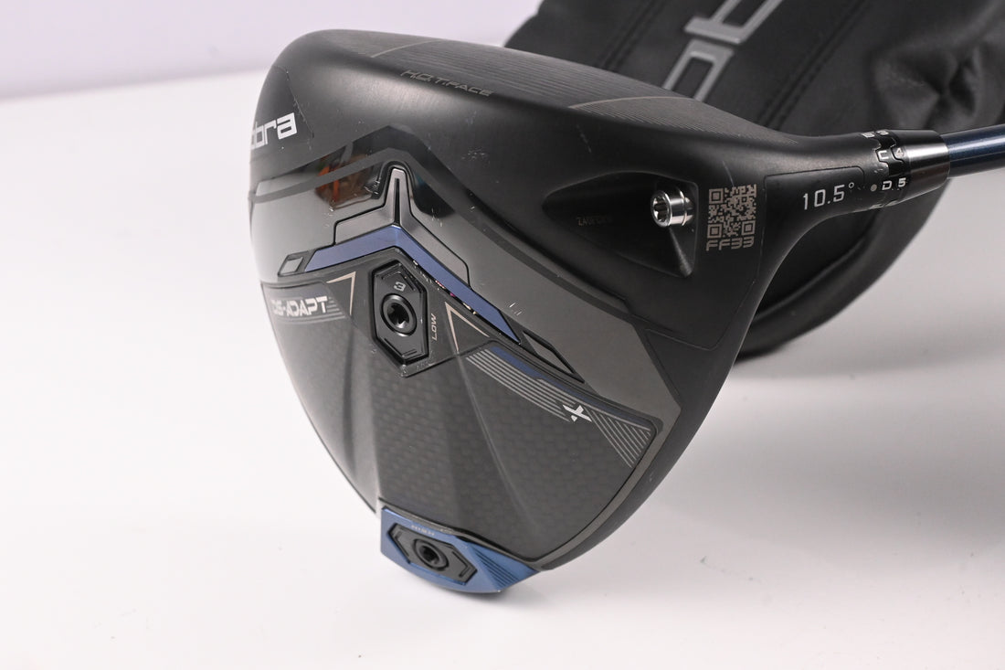 Cobra DS-Adapt X Driver / 10.5 Degree / Regular Flex Denali Blue 60 Shaft