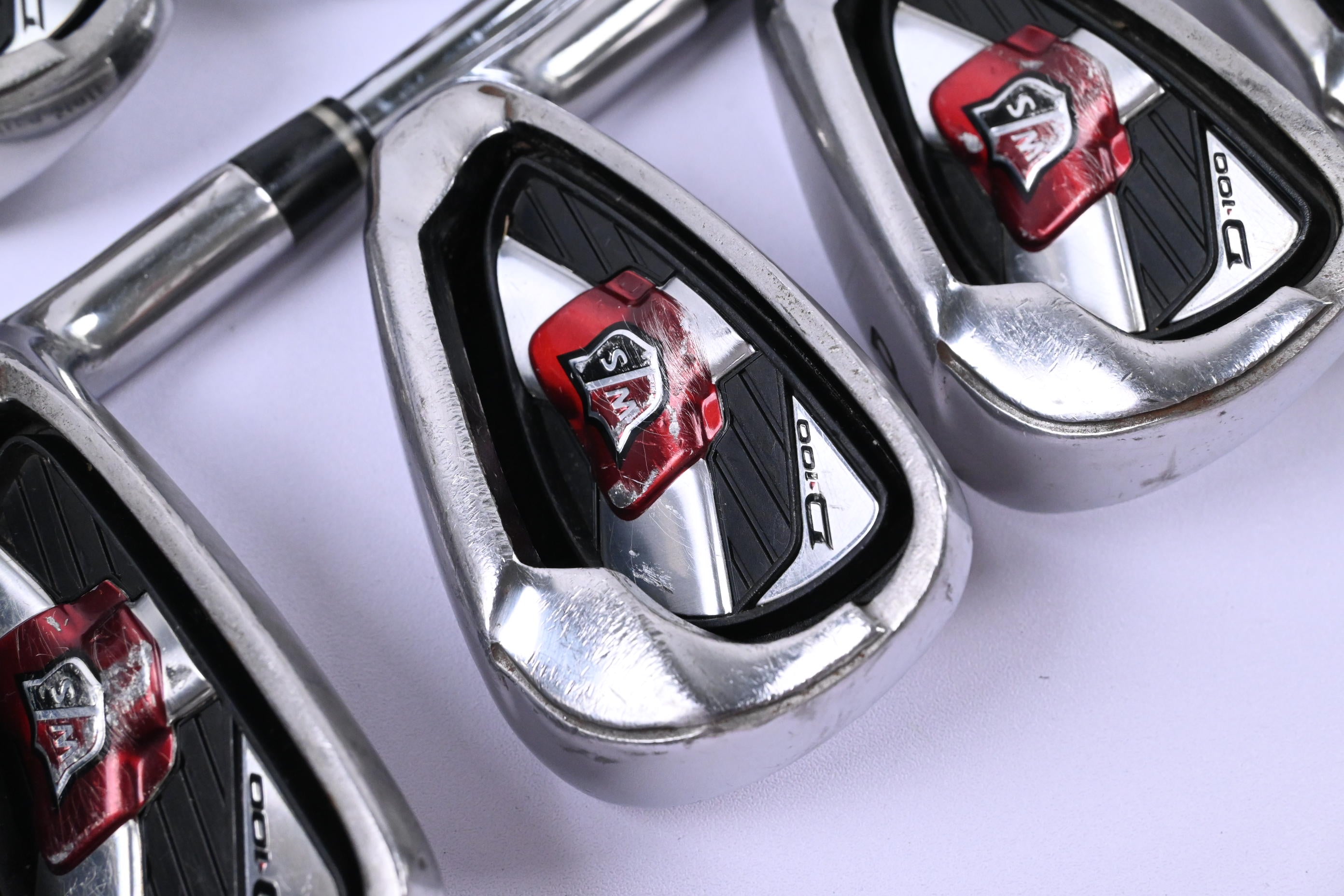 Wilson D100 Irons / 5-PW+SW / Uniflex True Temper Wilson Shafts