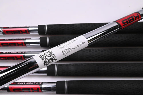 Cobra King Tour 2023 Irons / 4-PW / X-Flex KBS $-Taper Lite 105 Shafts