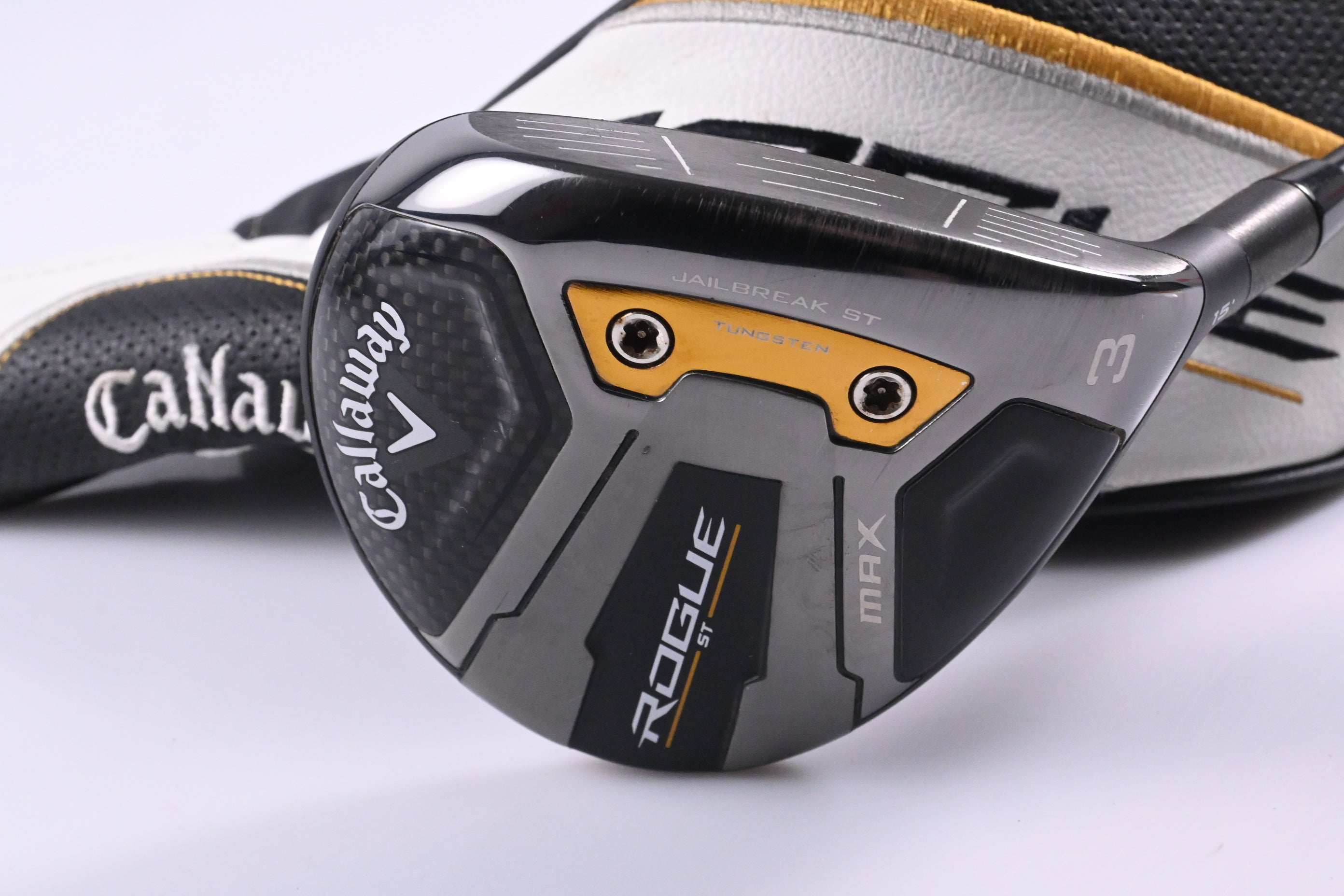Callaway Rogue ST Max #3 Wood / 15 Degree / Stiff Flex Tensei AV White 75 Shaft