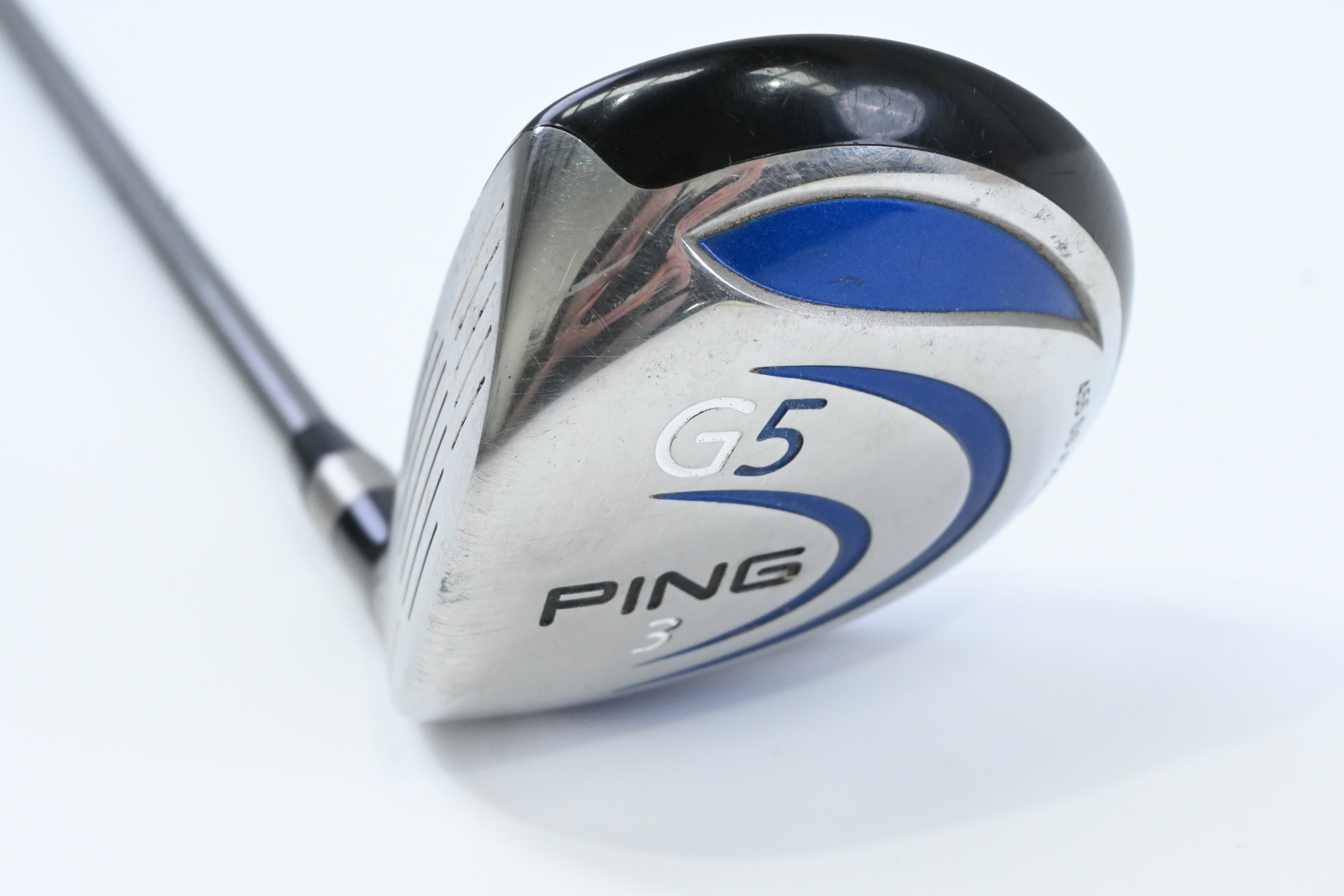 Left Hand Ping G5 #3 Wood / 15 Degree / Regular Flex Ping TFC 100 Shaft