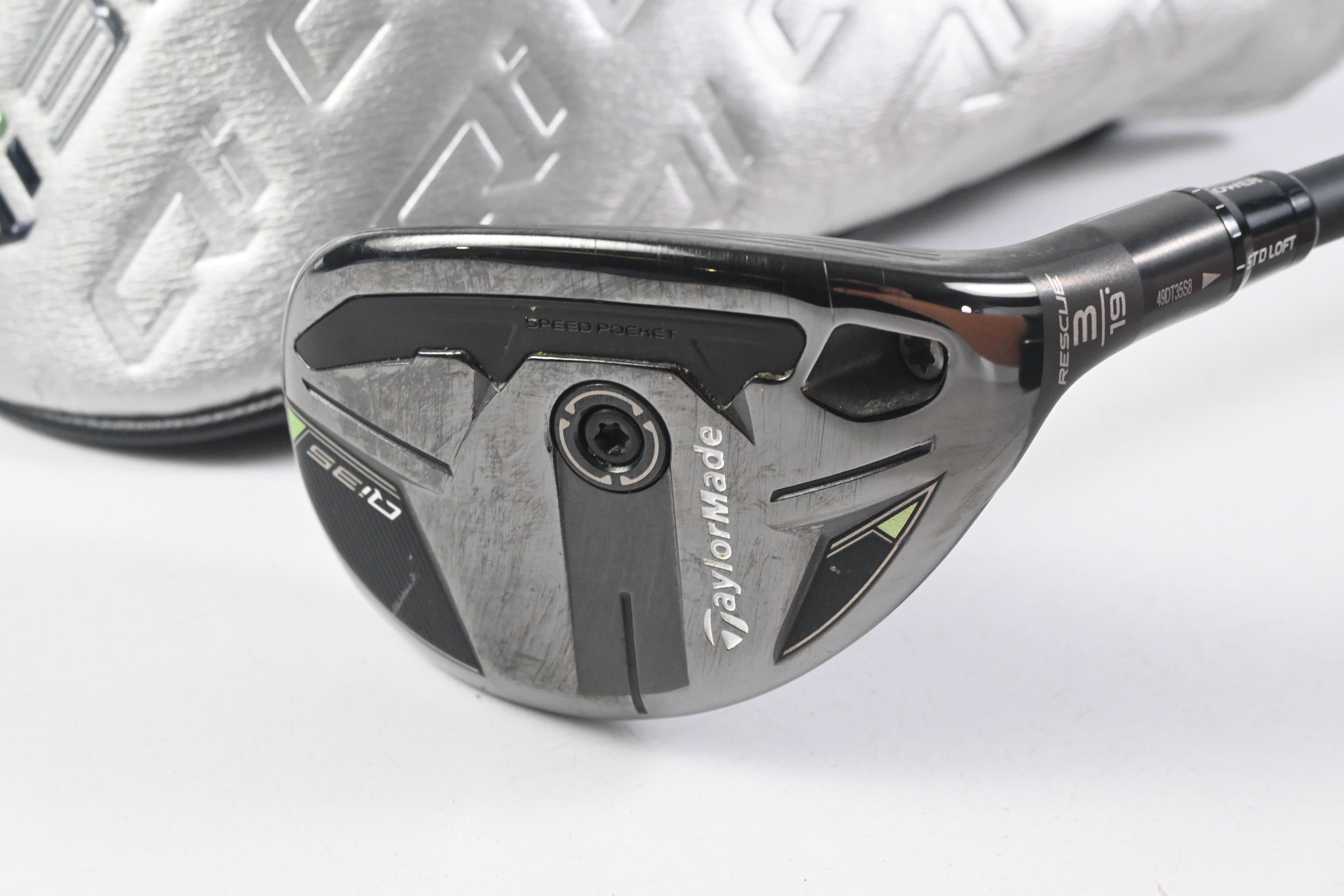 Taylormade Qi35 #3 Hybrid / 19 Degree / Regular Flex Ventus Blue 6 Shaft