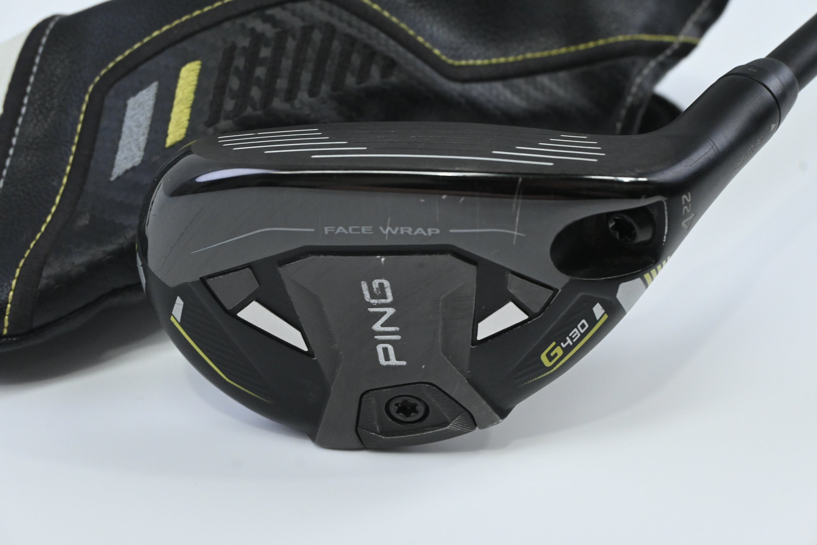 Ping G430 #4 Hybrid / 22 Degree / Regular Flex Ping Alta CB Black 70 Shaft