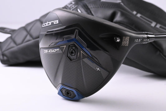 Cobra DS-Adapt X Driver / 10.5 Degree / Stiff Flex Denali Black 60 Shaft
