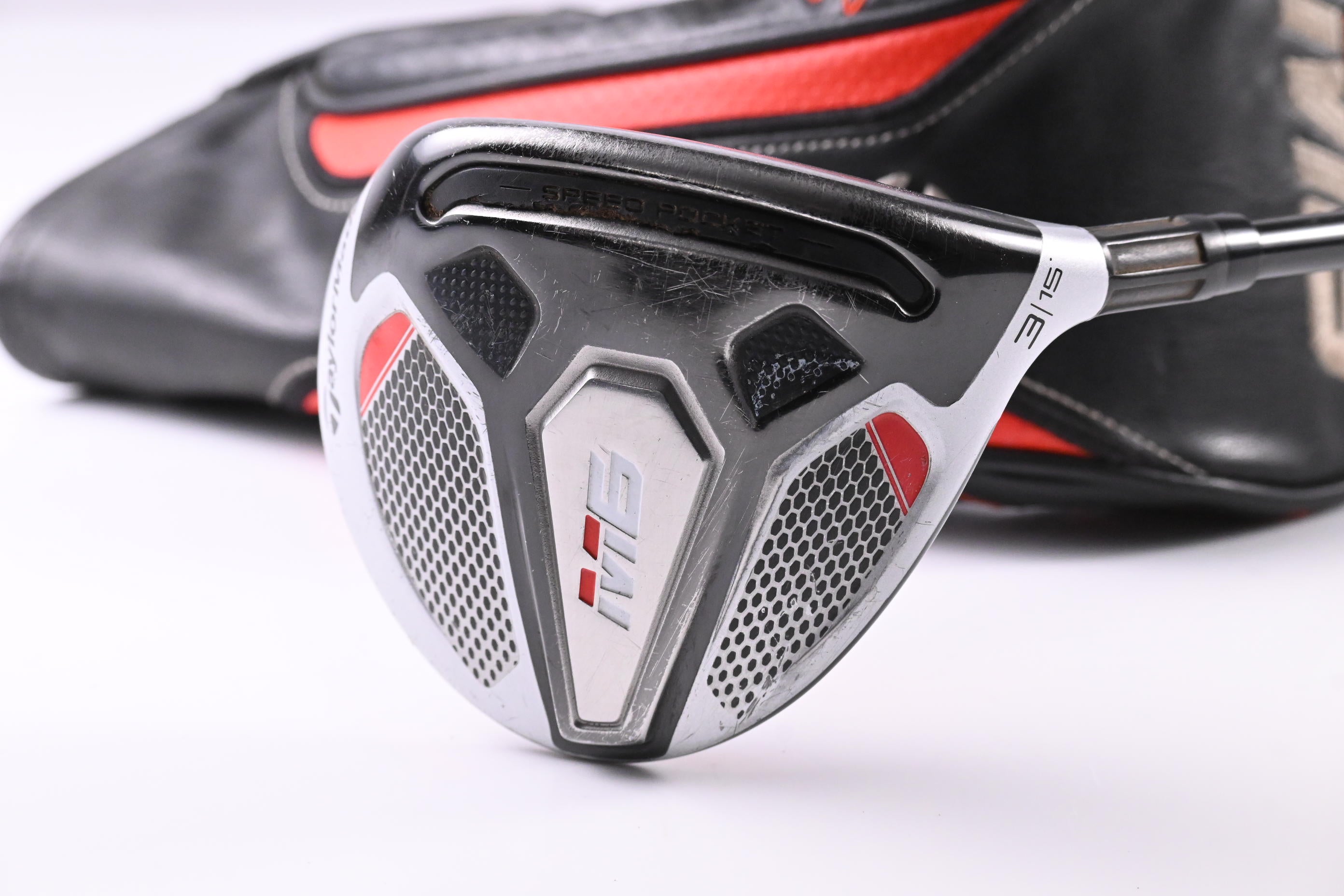 Taylormade M6 #3 Wood / 15 Degree / Regular Flex Fujikura Atmos Orange 5