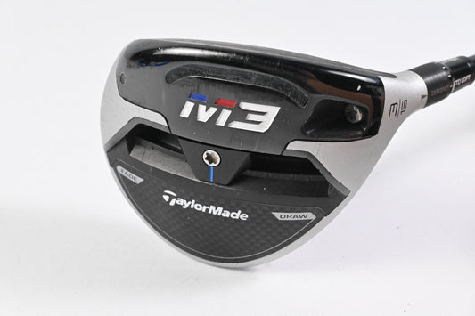 Taylormade M3 #3 Wood / 15 Degree / Stiff Flex Fujikura Atmos Orange 6 Shaft