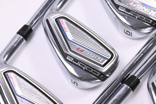 Cobra King F7 Irons / 4-PW / Regular Flex Cobra Shafts
