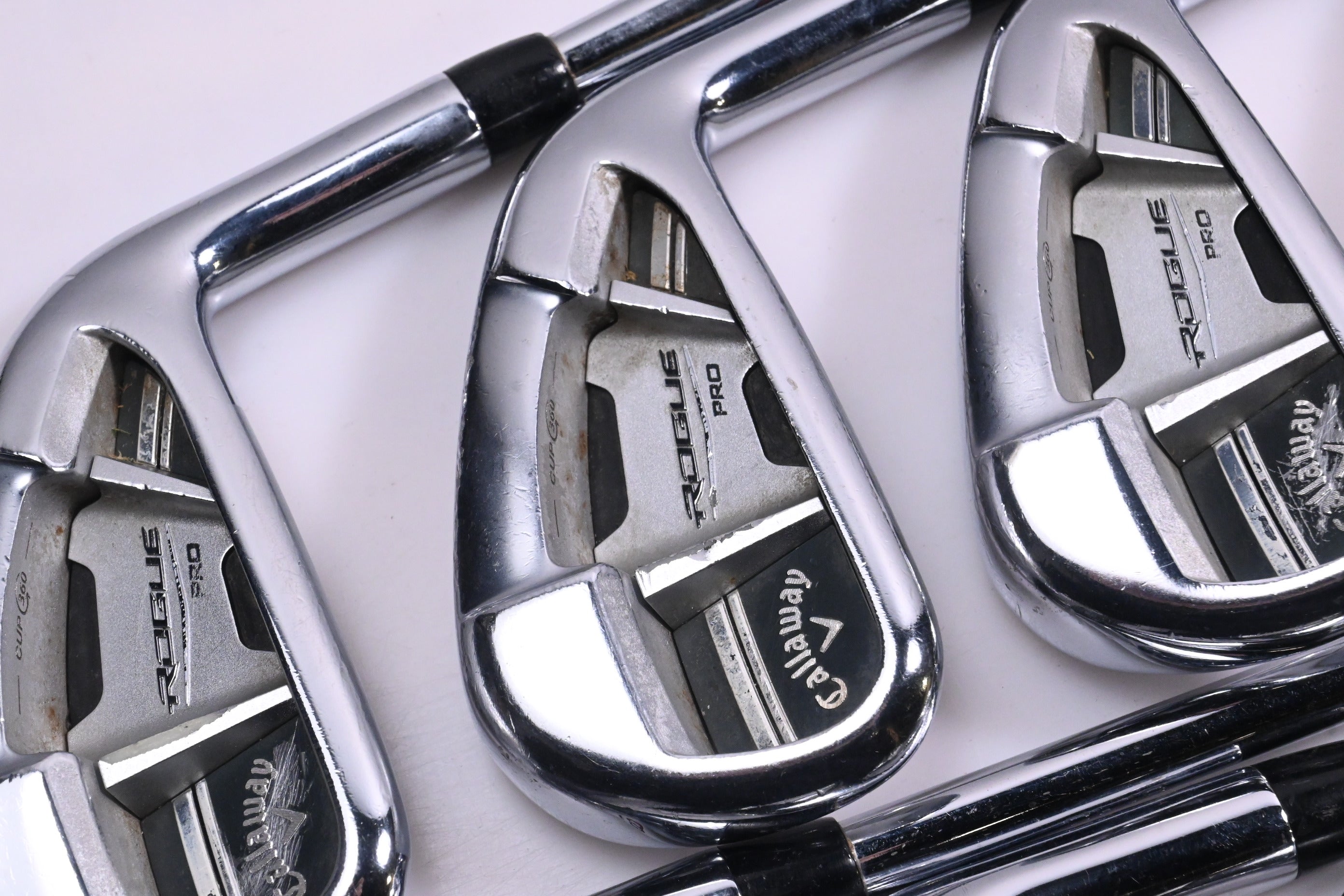Callaway Rogue Pro Irons / 4-PW+GW / Stiff Flex Elevate 95 Shafts
