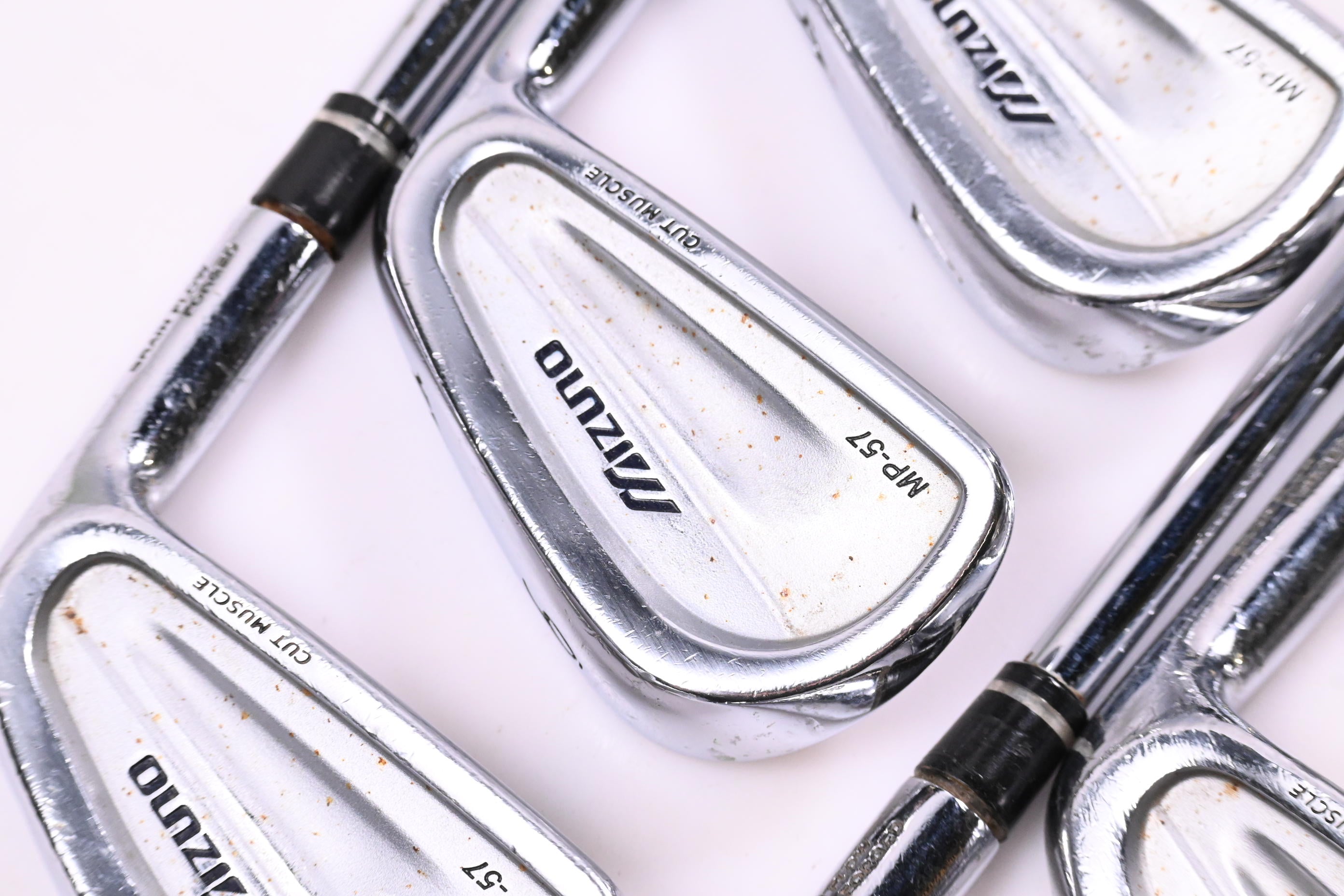 Mizuno MP-57 Irons / 5-PW / Regular Flex True Temper Dynamic Gold R300 Shafts