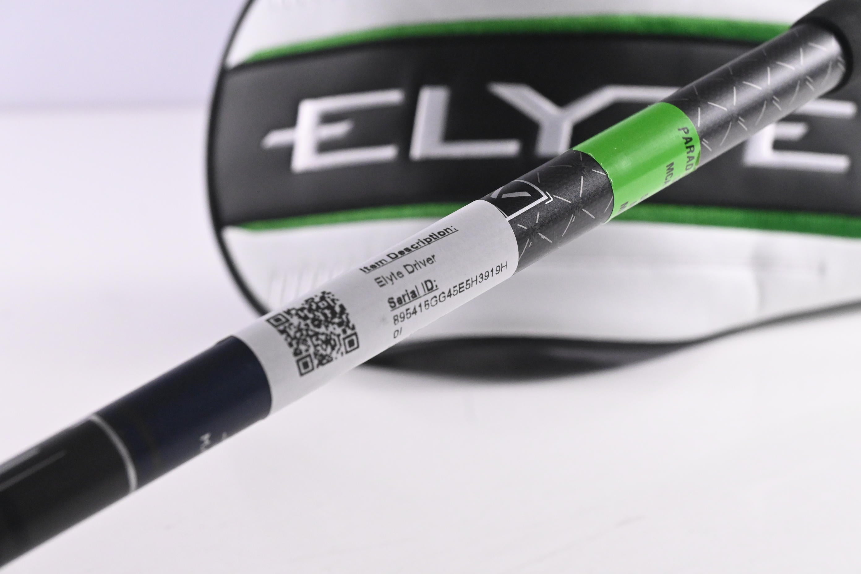Callaway Elyte Driver / 9 Degree / Stiff Flex Tensei AV Blue 55 Shaft