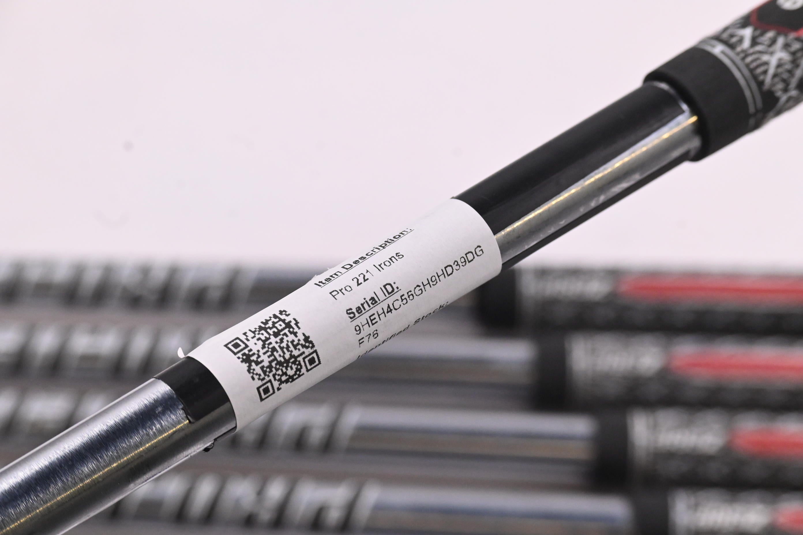 Mizuno Pro 221 Irons / 4-PW / X-Flex Project X L5 125 Shafts