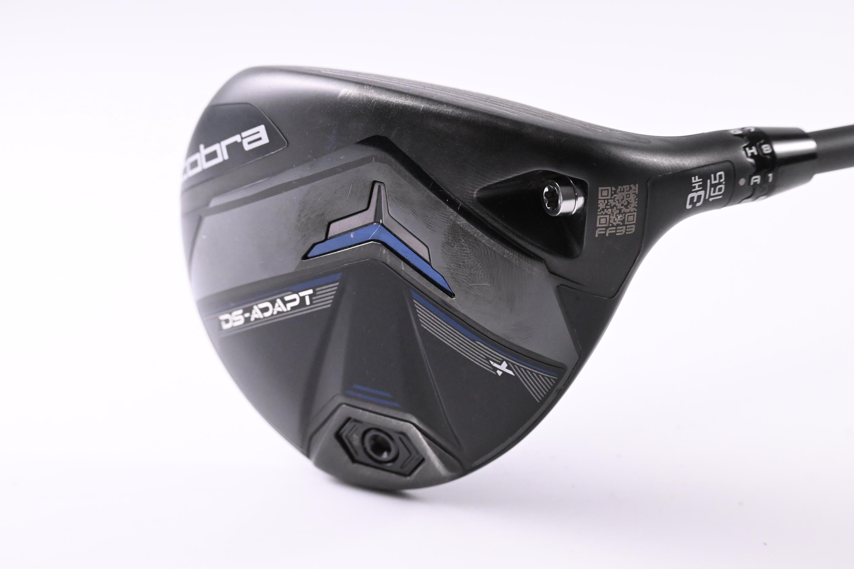 Cobra DS-Adapt X #3 Wood / 16.5 Degree / Stiff Flex Denali Frost Black 70 Shaft