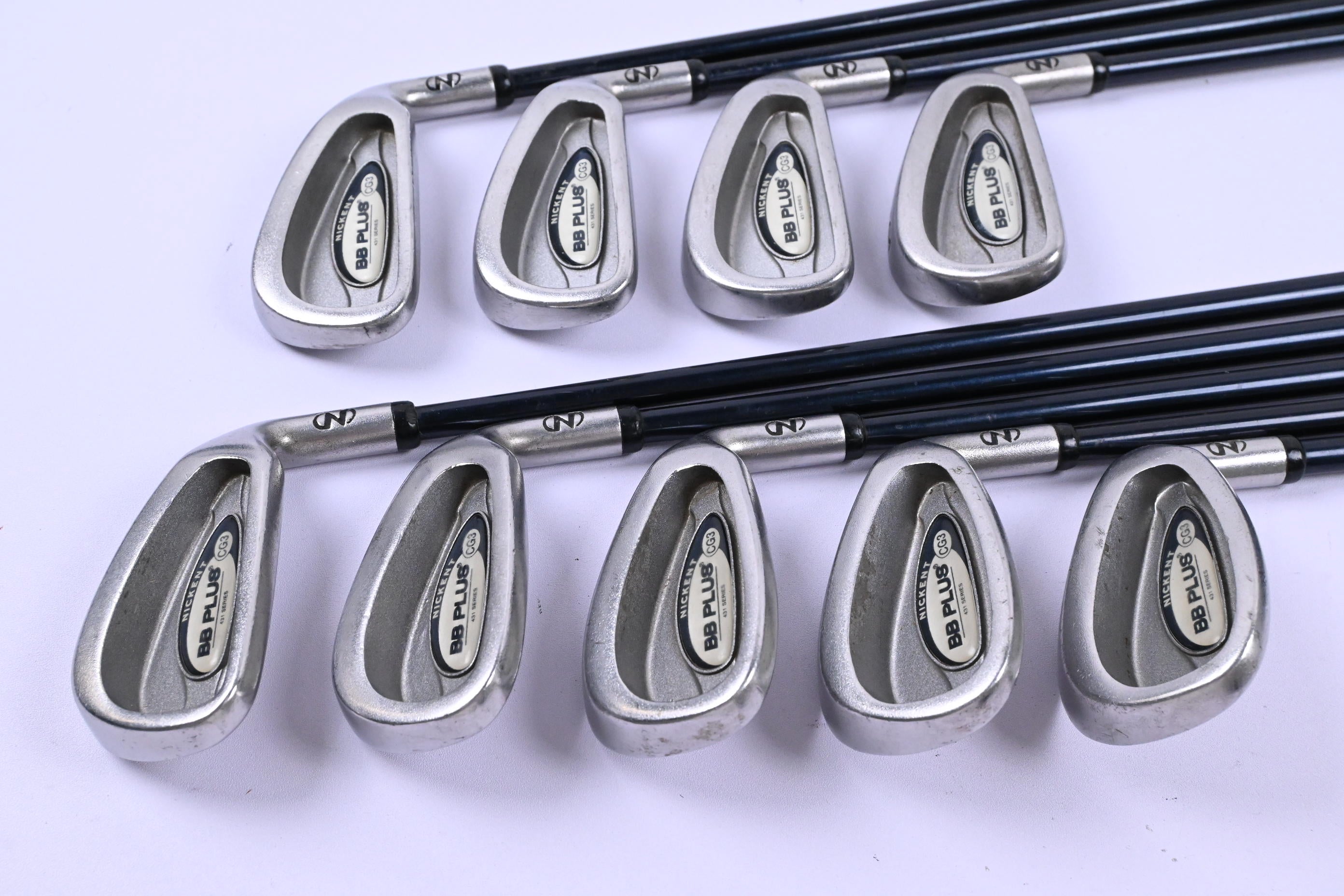 Nickent BB Plus CG3 Irons / 3-PW+SW / Regular Flex CG3 System Shafts