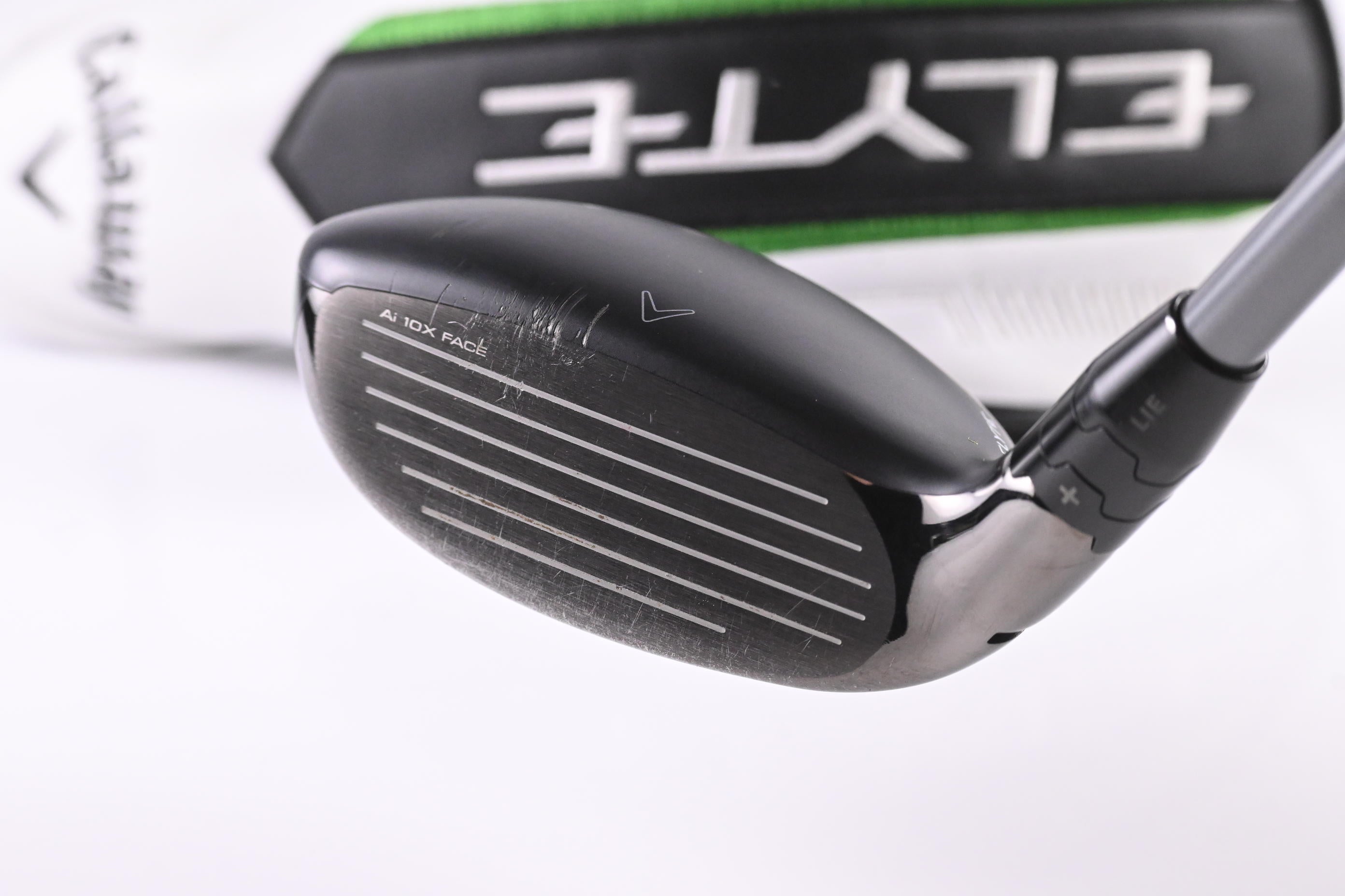 Callaway Elyte #4 Hybrid / 22 Degree / Stiff Flex Project X Denali Charcoal 60