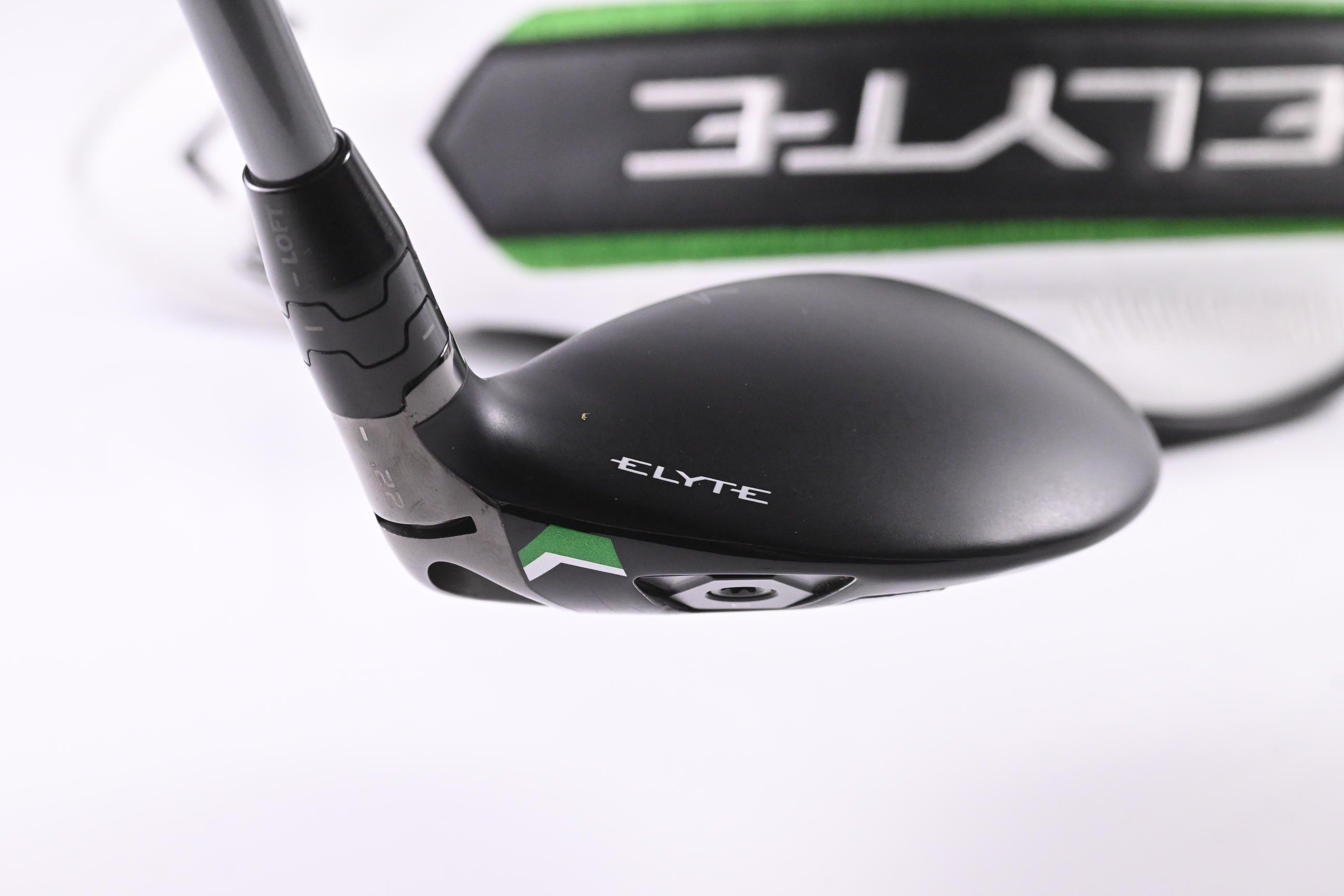 Callaway Elyte #4 Hybrid / 22 Degree / Stiff Flex Project X Denali Charcoal 60