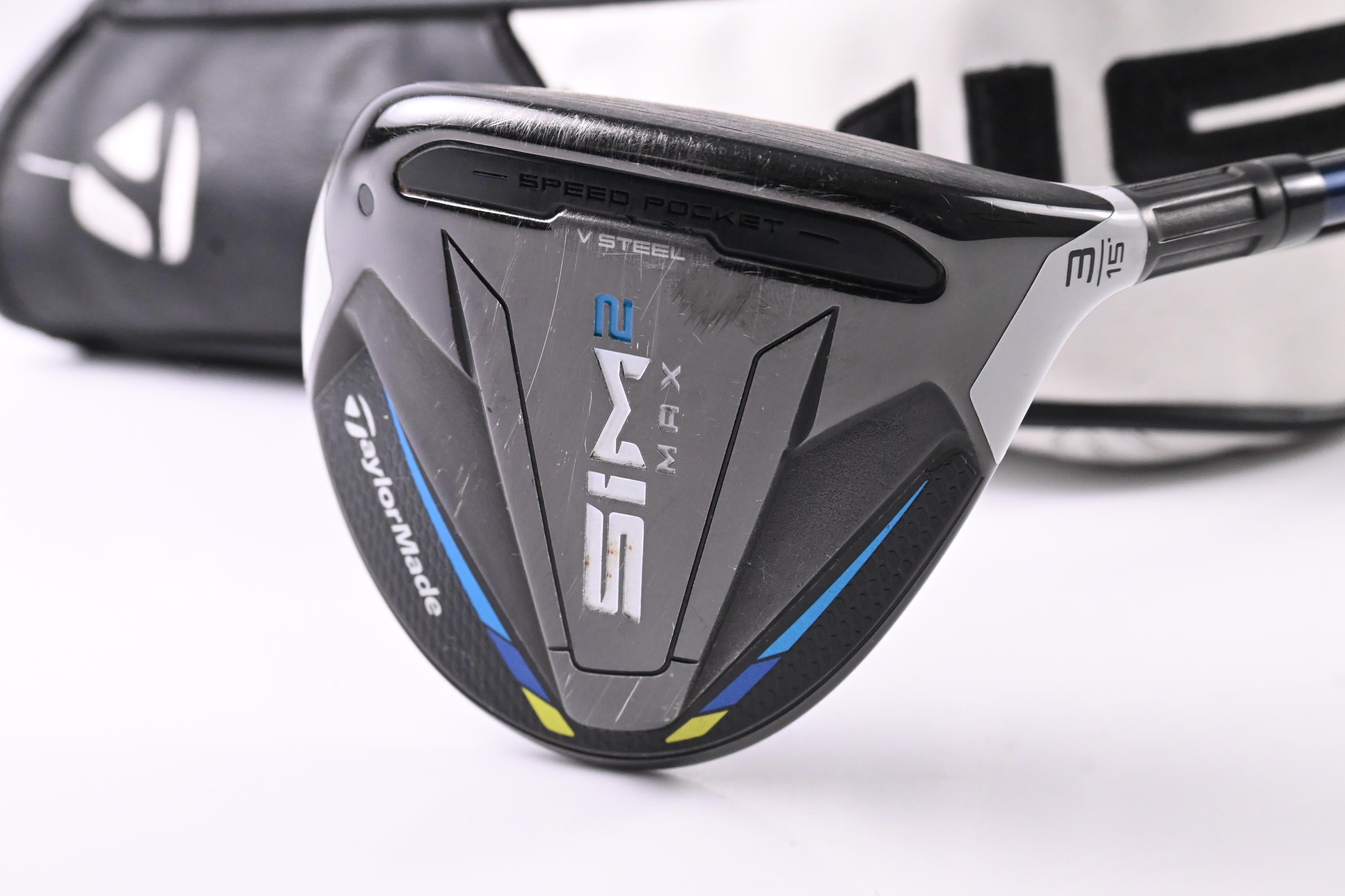 Taylormade SIM2 Max #3 Wood / 15 Degree / Regular Flex Ventus Blue 5 Shaft