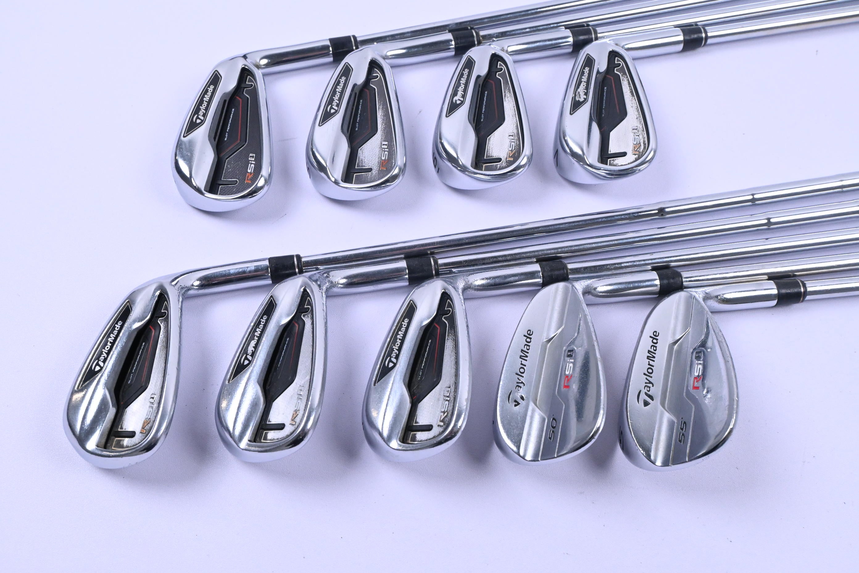 Taylormade RSi1 Irons / 4-PW+GW+SW / Regular Flex Dynamic Gold R300 Shafts
