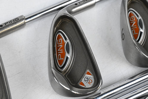 Ping G10 Irons / 4-PW / Black Dot / Regular Flex Ping Shafts