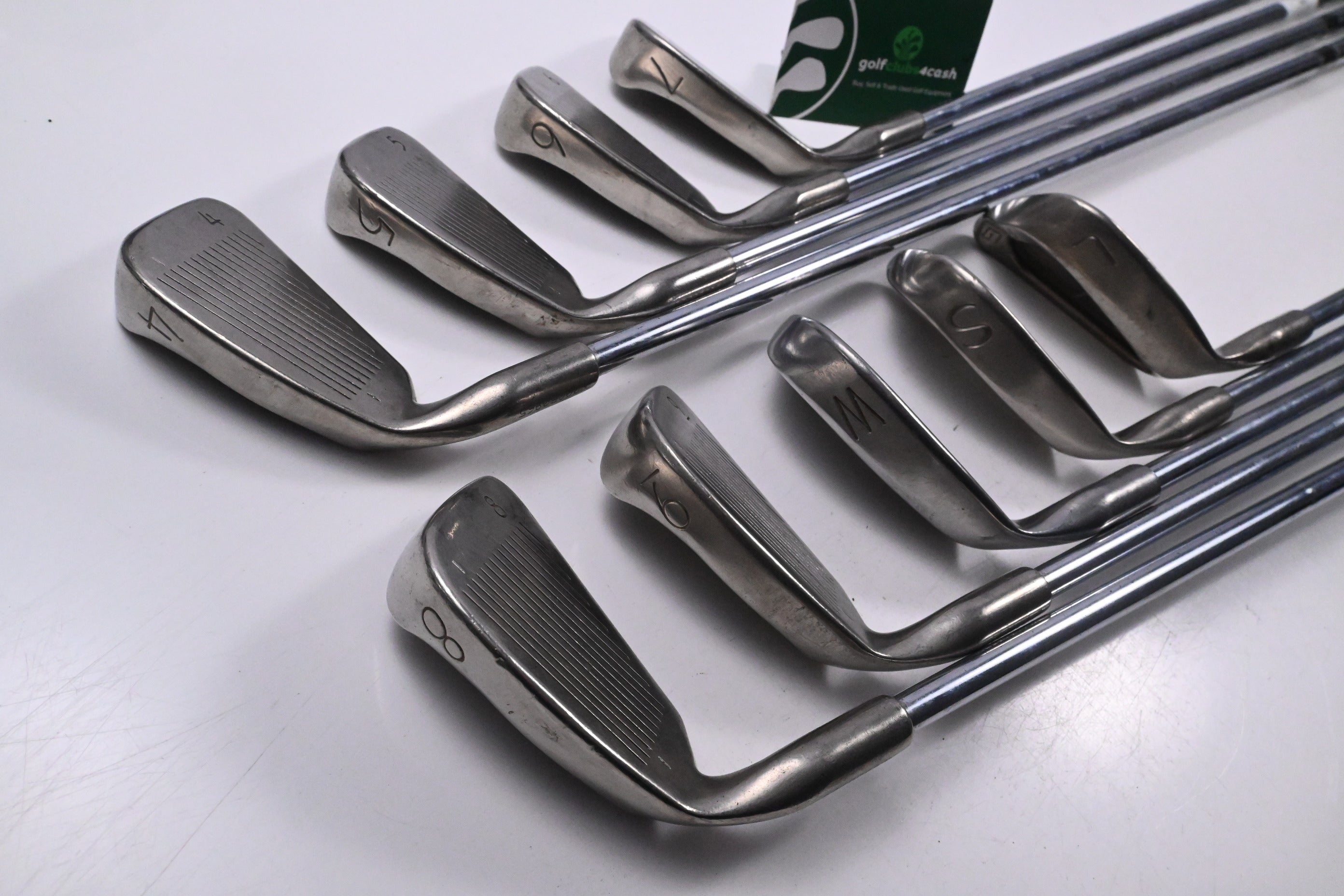 Ping ISI Nickel Irons / 4-PW+SW+LW / Green Dot / Stiff Flex Ping JZ Shafts