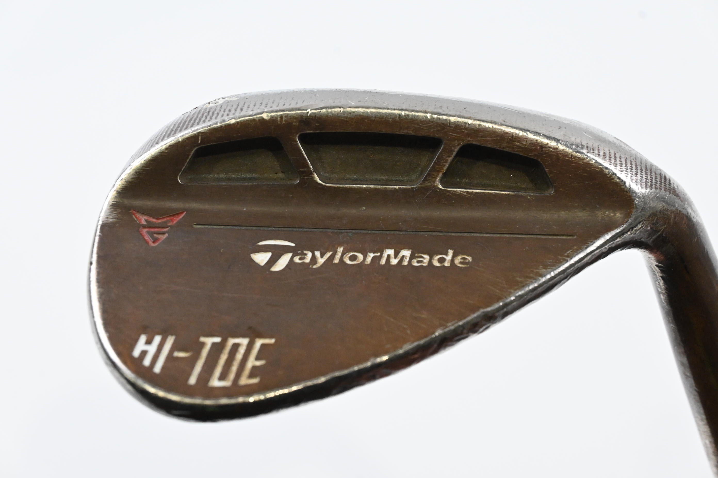 Taylormade Hi-Toe Raw Sand Wedge / 56 Degree / Stiff Flex KBS Hi-Rev 2.0 120