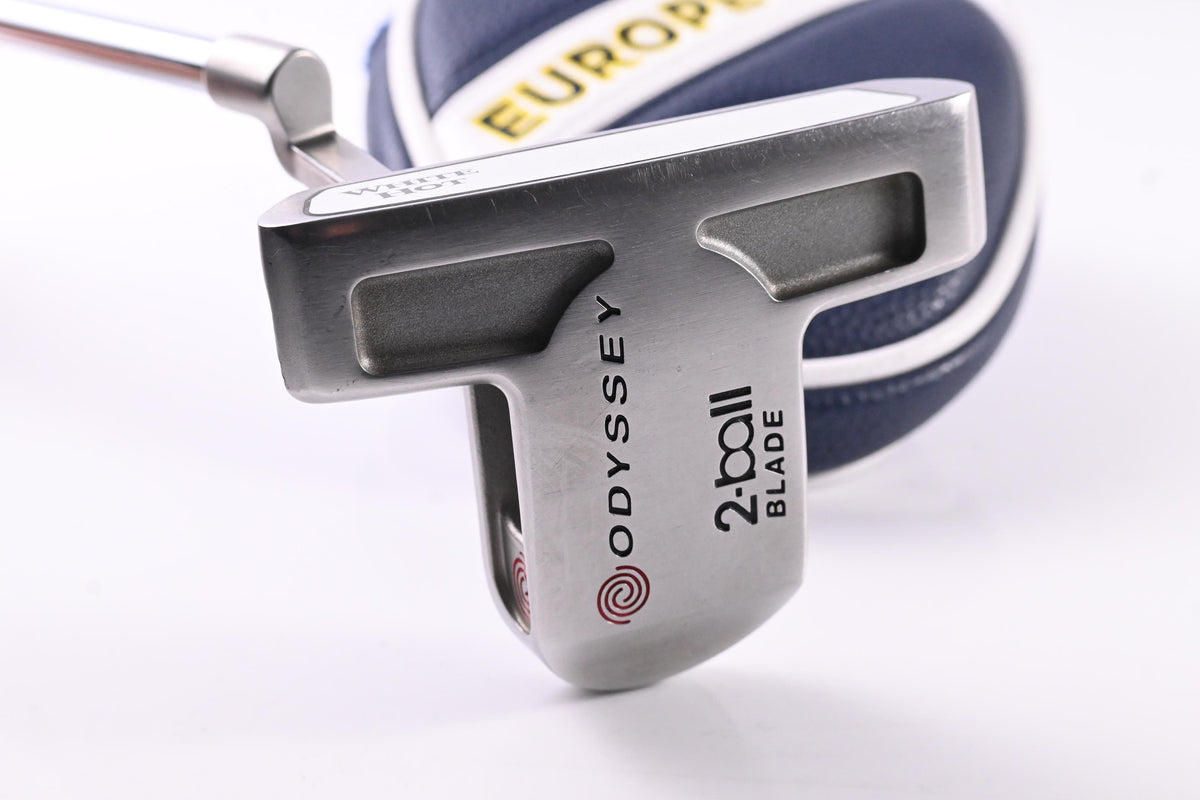 Left Hand Odyssey White Hot 2-Ball Blade Putter / 35 Inch