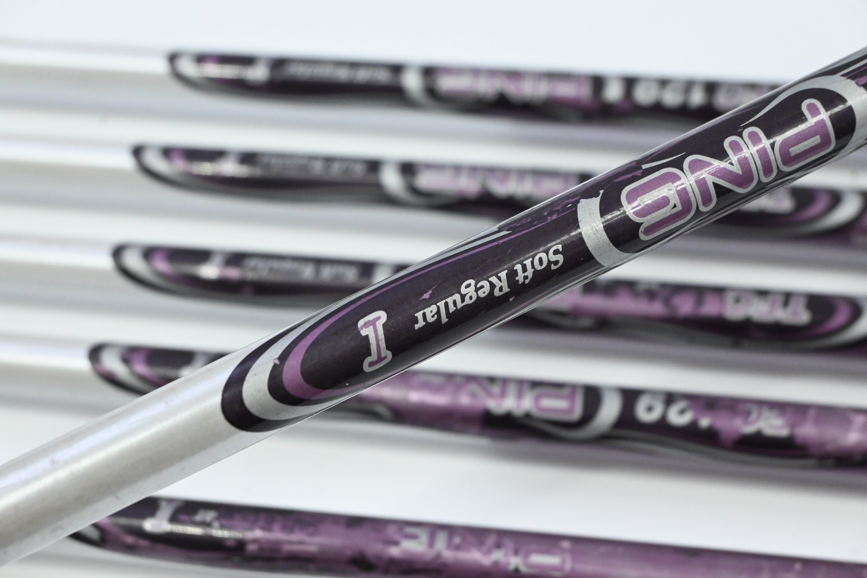 Ladies Ping Rhapsody Irons / 6-PW+SW / Green Dot / Ladies Flex Ping TFC 129
