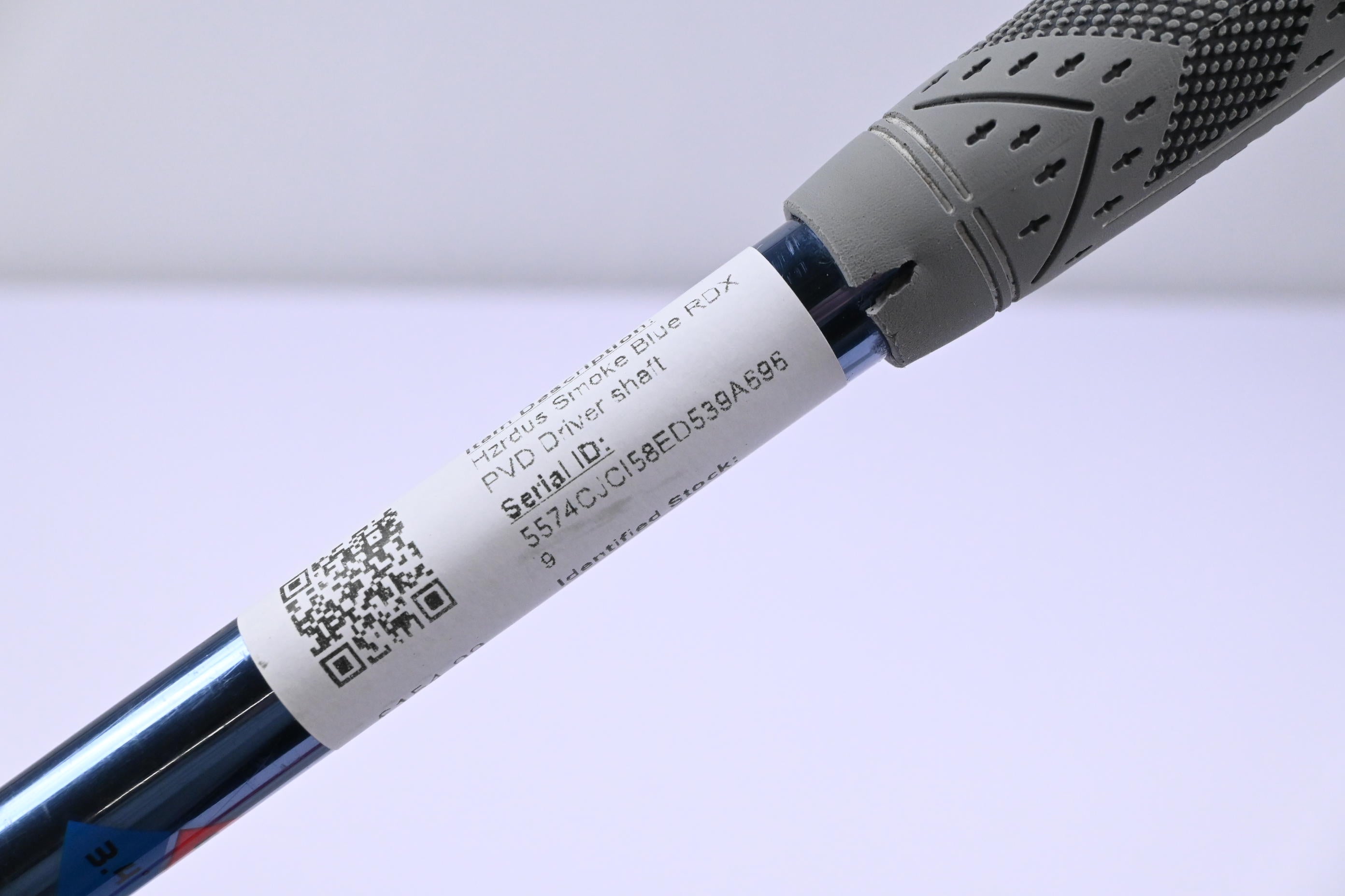 HZRDUS Smoke Blue RDX 60 PVD Driver Shaft / Stiff Flex / Taylormade 2nd Gen