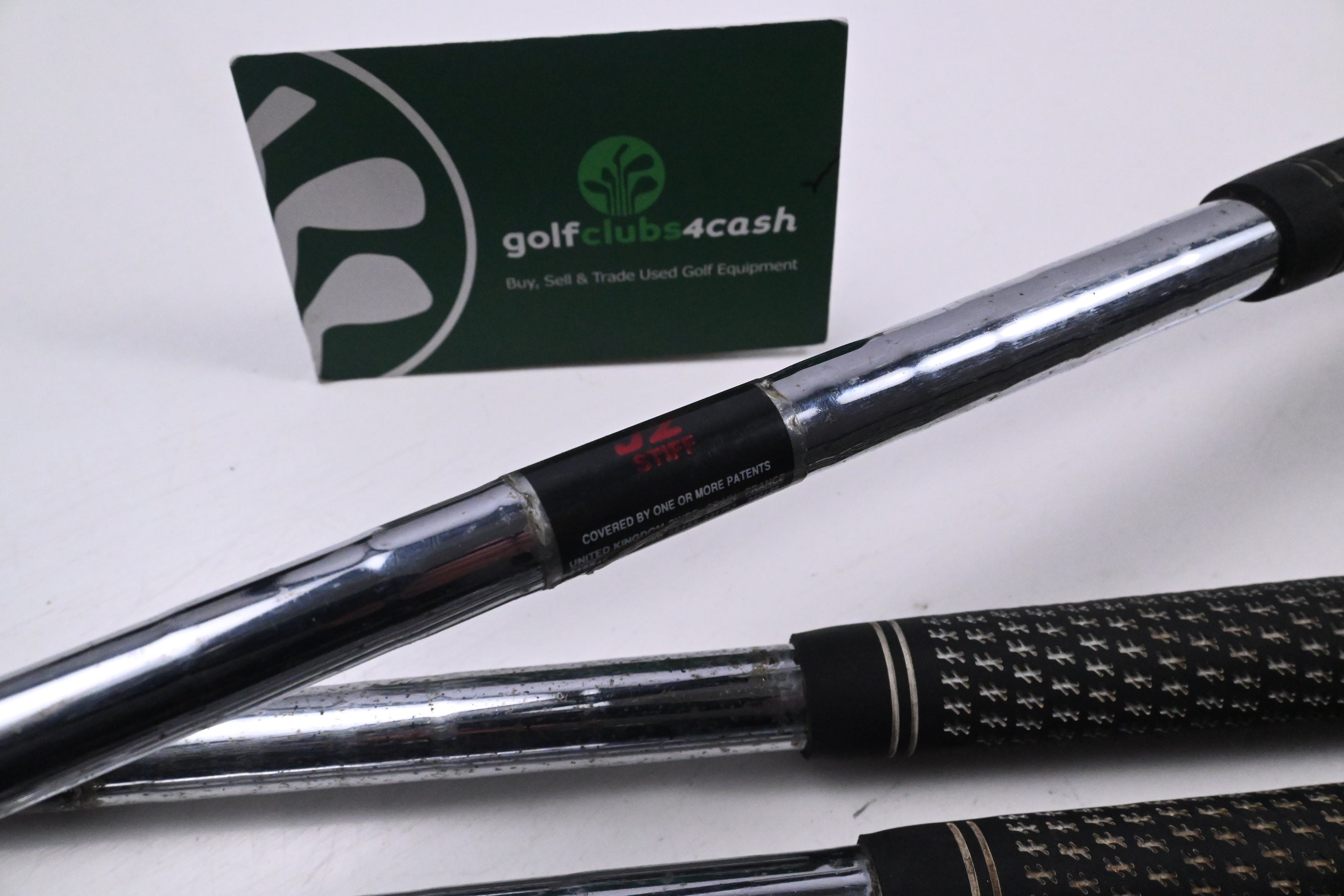 Ping ISI Nickel Irons / 4-PW+SW+LW / Green Dot / Stiff Flex Ping JZ Shafts