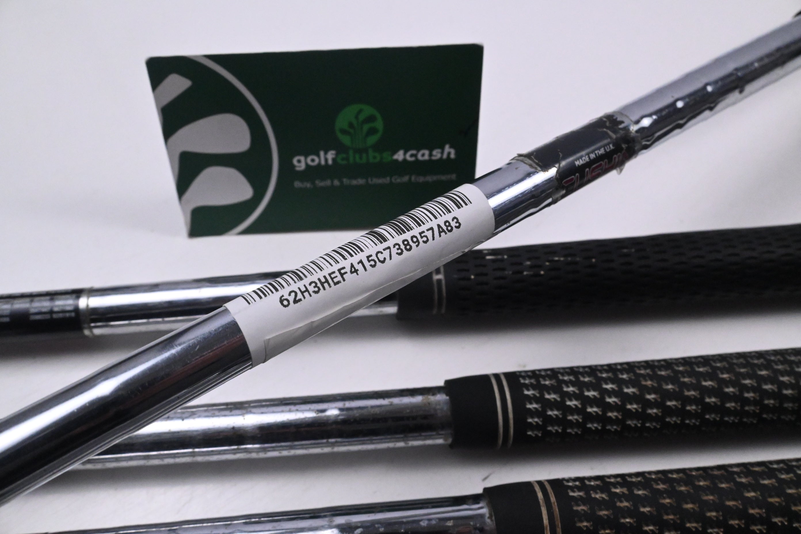 Ping ISI Nickel Irons / 4-PW+SW+LW / Green Dot / Stiff Flex Ping JZ Shafts