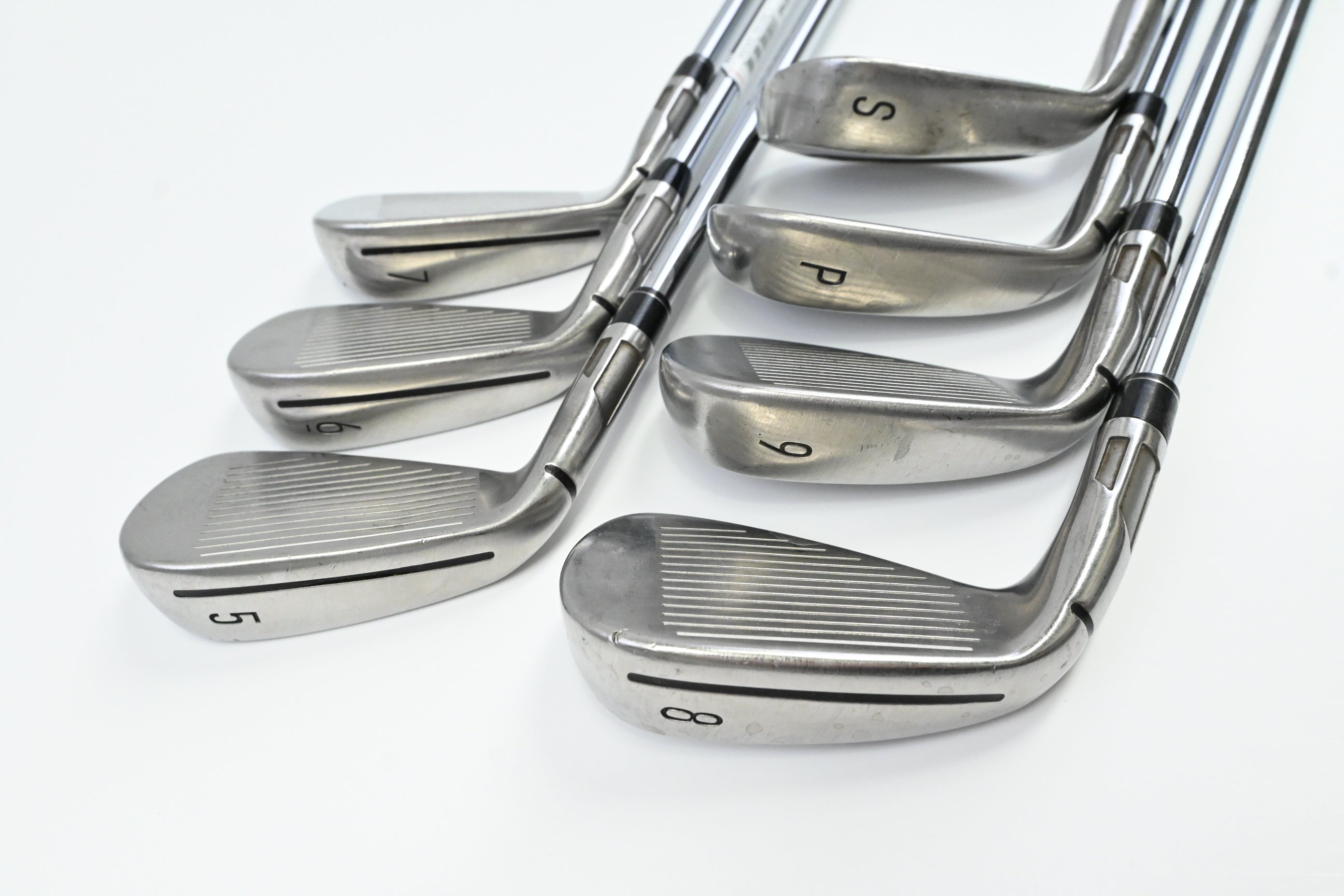 Taylormade Stealth Irons / 5-PW+SW / Stiff Flex KBS Max MT 85 Shafts