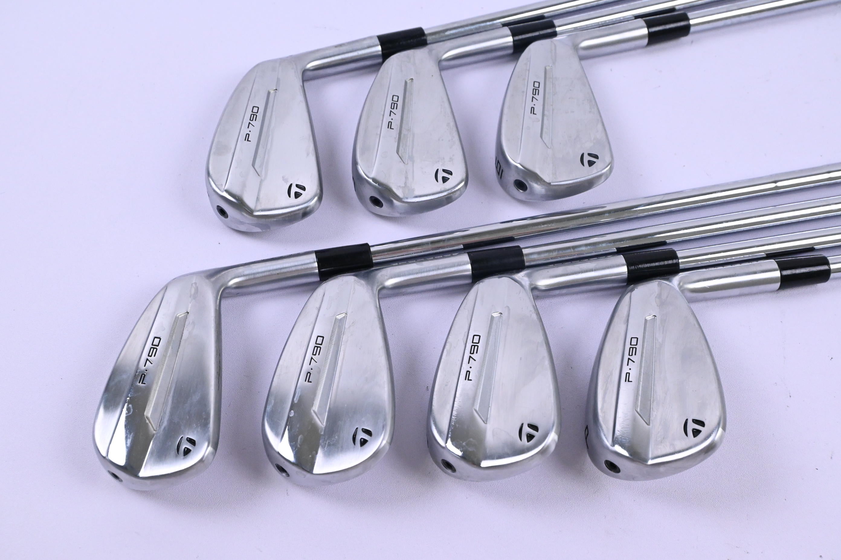 Taylormade P790 2025 Irons / 4-PW / Stiff Flex N.S.PRO Modus 3 Tour 105 Shafts
