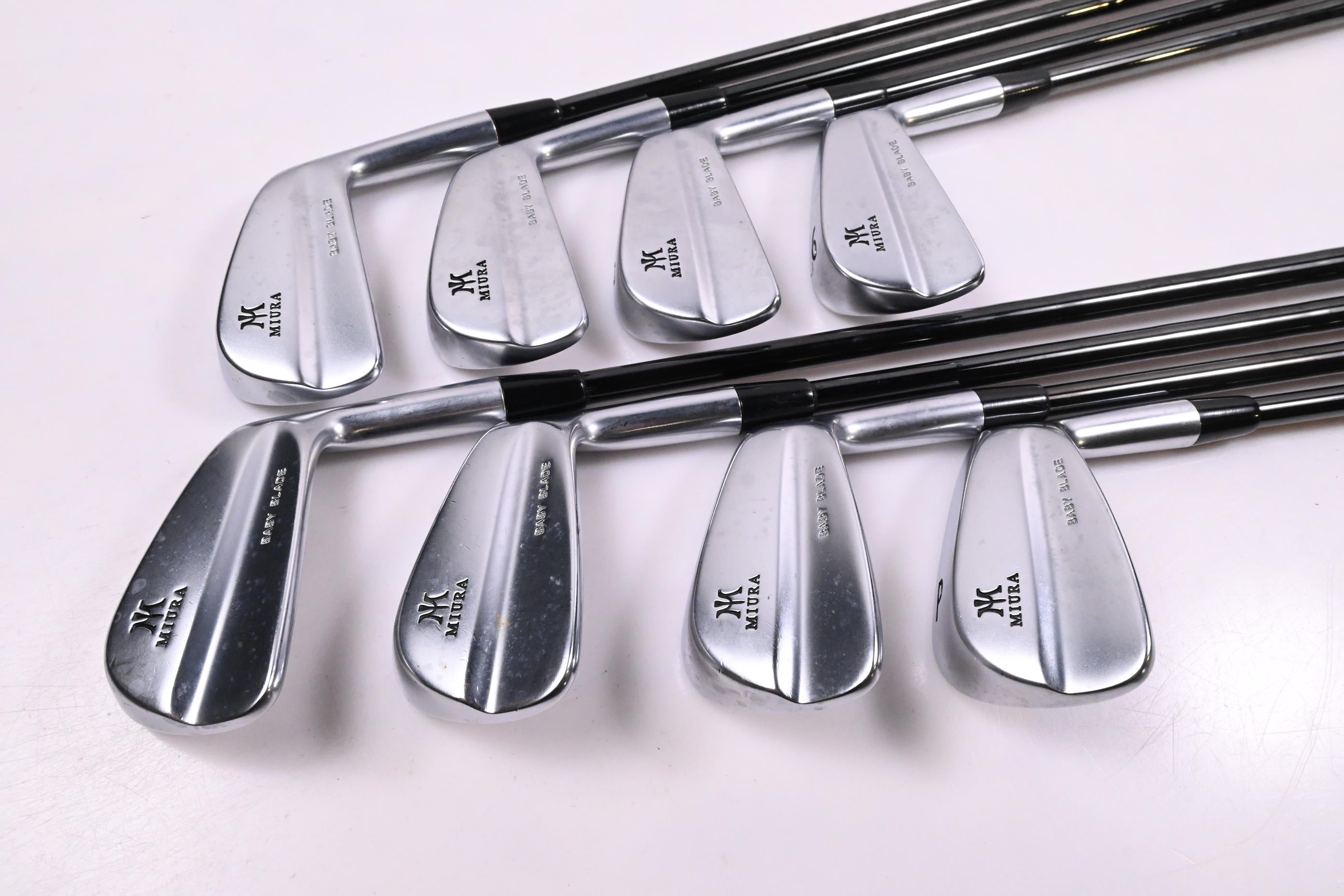 Miura Baby Blade 2.0 Irons / 3-PW / Stiff Flex KBS $-Taper 120 Shafts