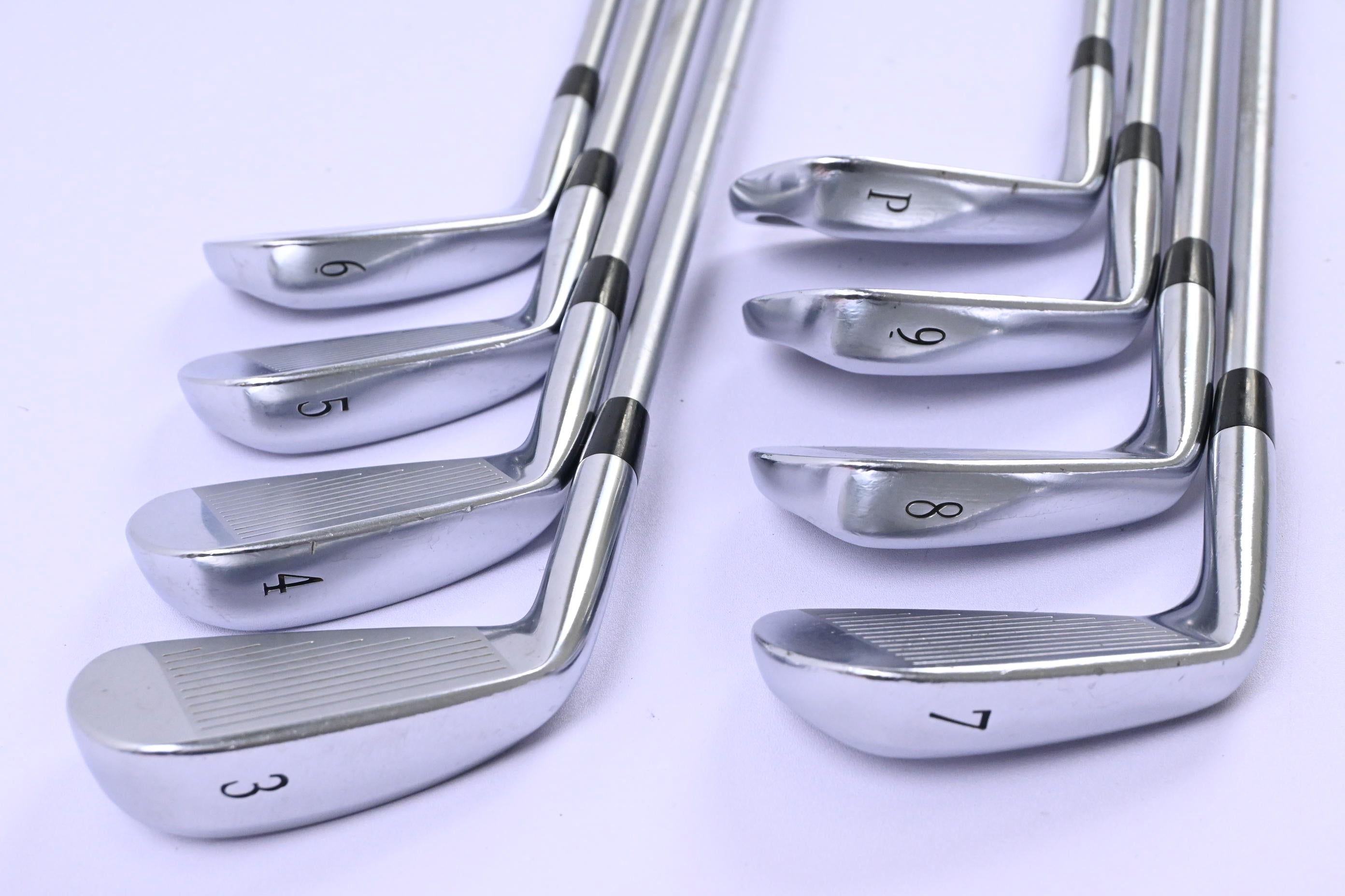 Mizuno MP-H5 Irons / 3-PW / Stiff Flex KBS C-Taper 110 Shafts