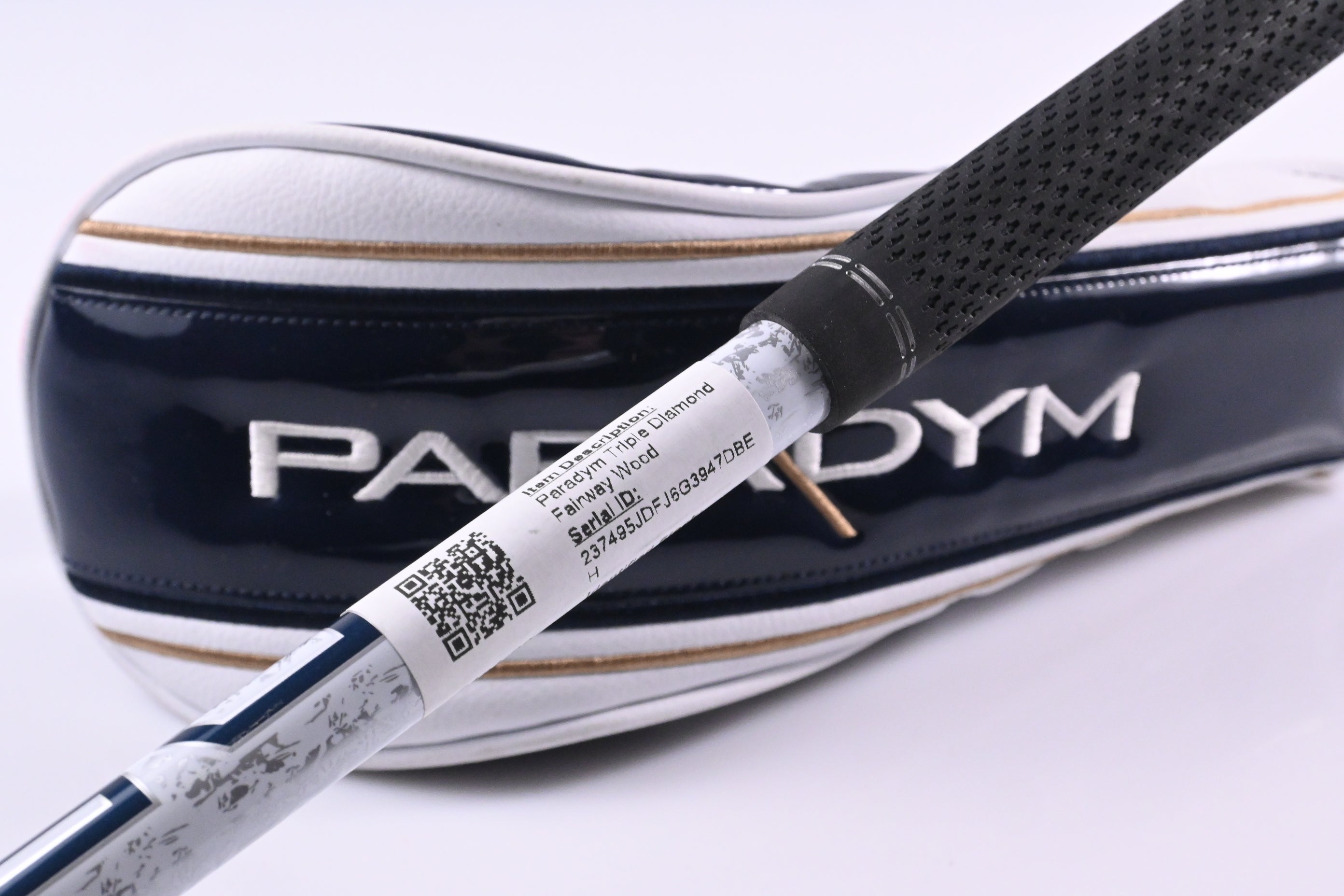 Callaway Paradym Triple Diamond #3 Wood / 15 Degree / Stiff Flex Denali Charcoal
