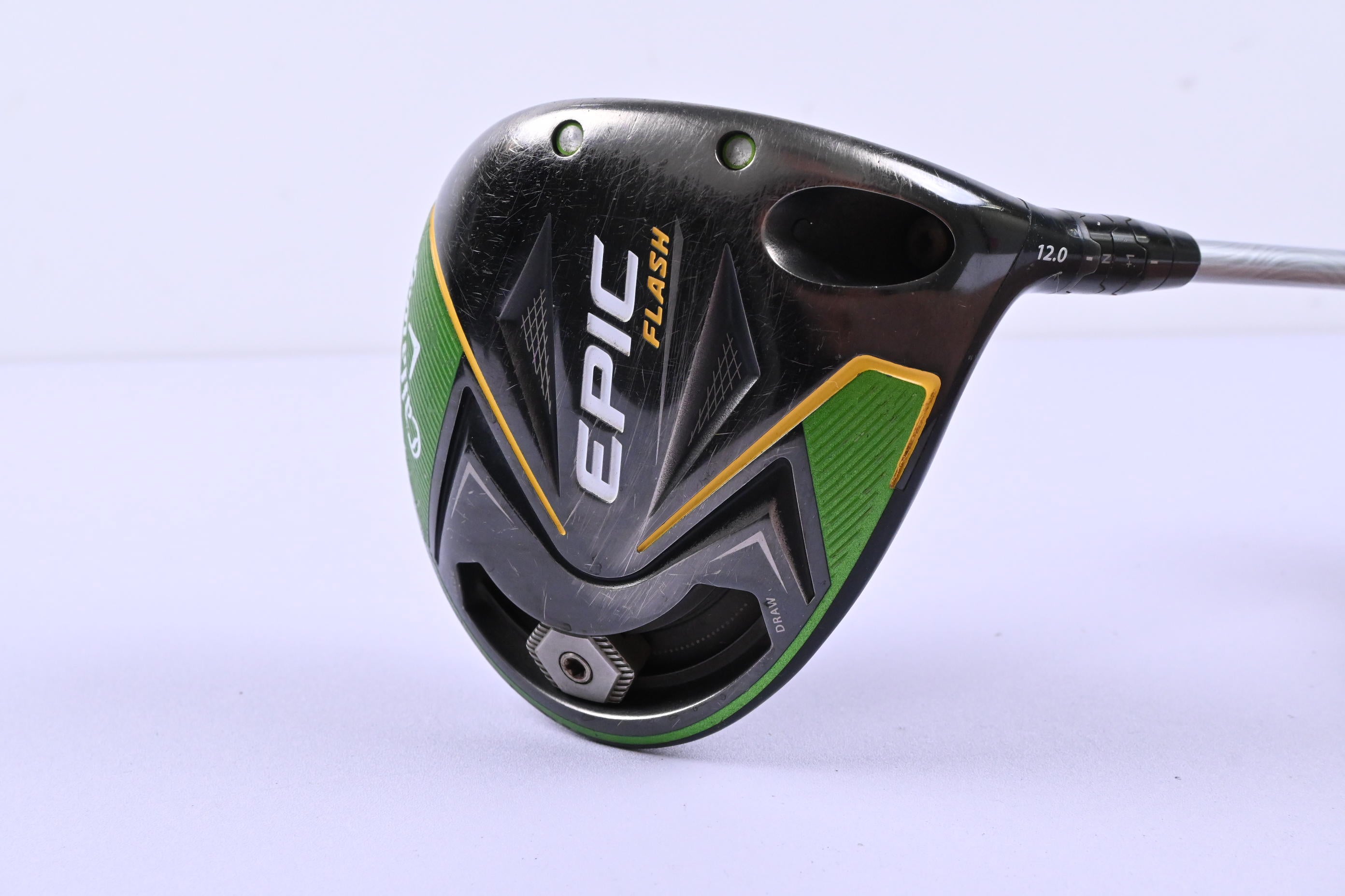 Callaway Epic Flash Driver / 12 Degree / Regular Flex EvenFlow Green 55 Shaft