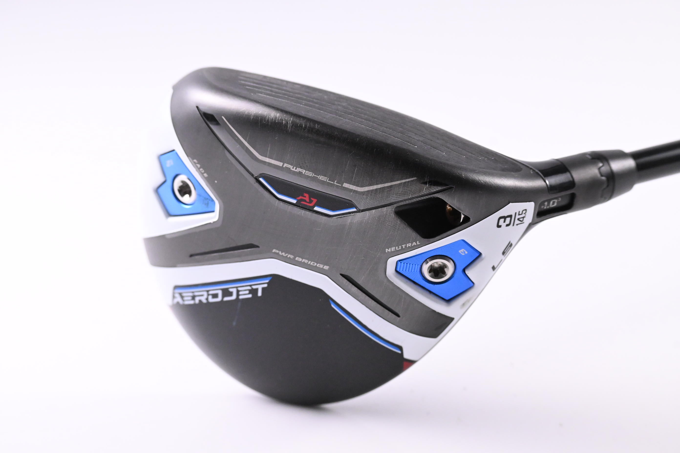 Cobra Aerojet LS #3 Wood / 14.5 Degree / Stiff Flex Kai`li Silver 70 Shaft