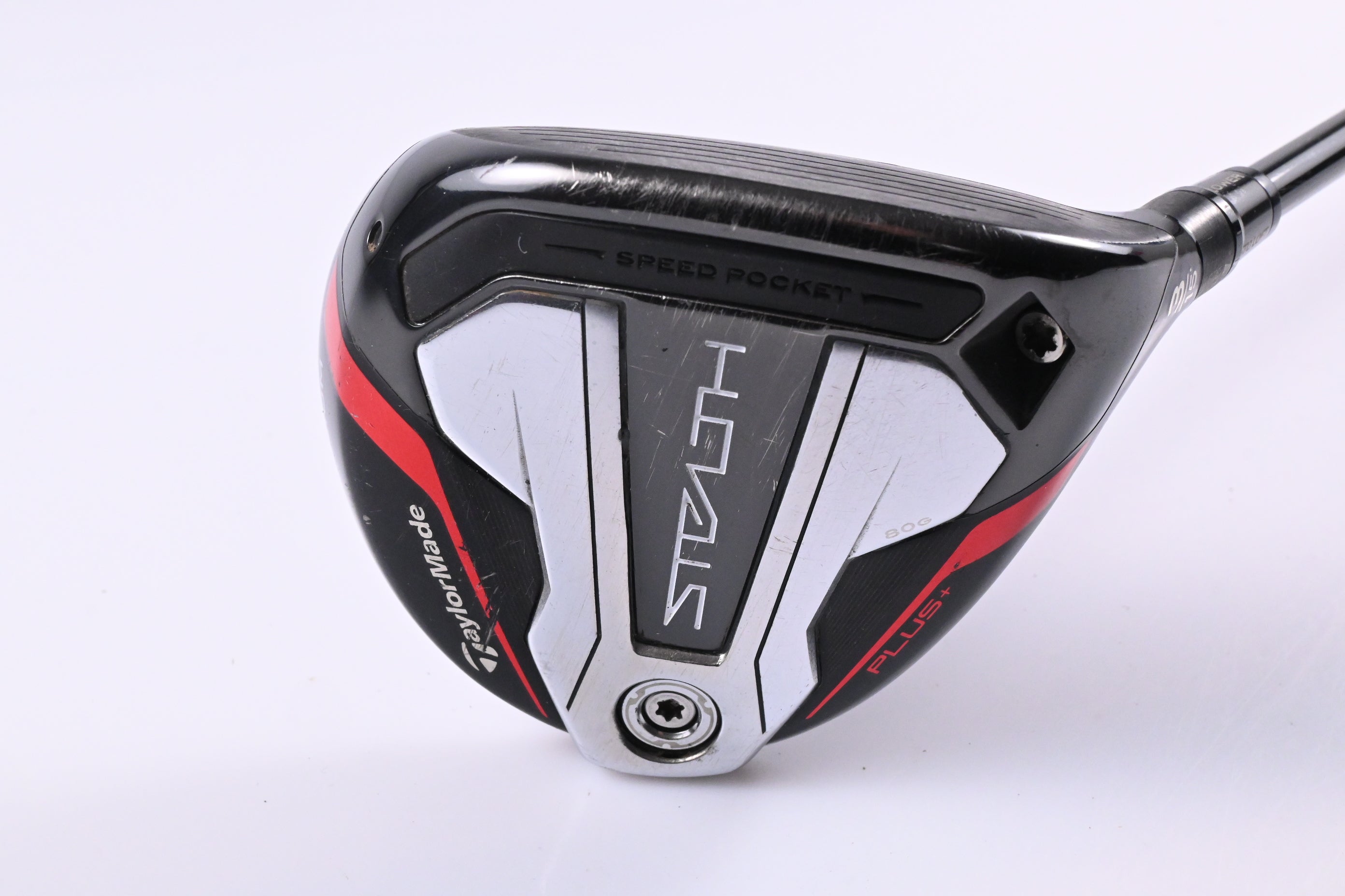 Taylormade Stealth Plus #3 Wood / 15 Degree / Stiff Flex HZRDUS Smoke Red RDX 75