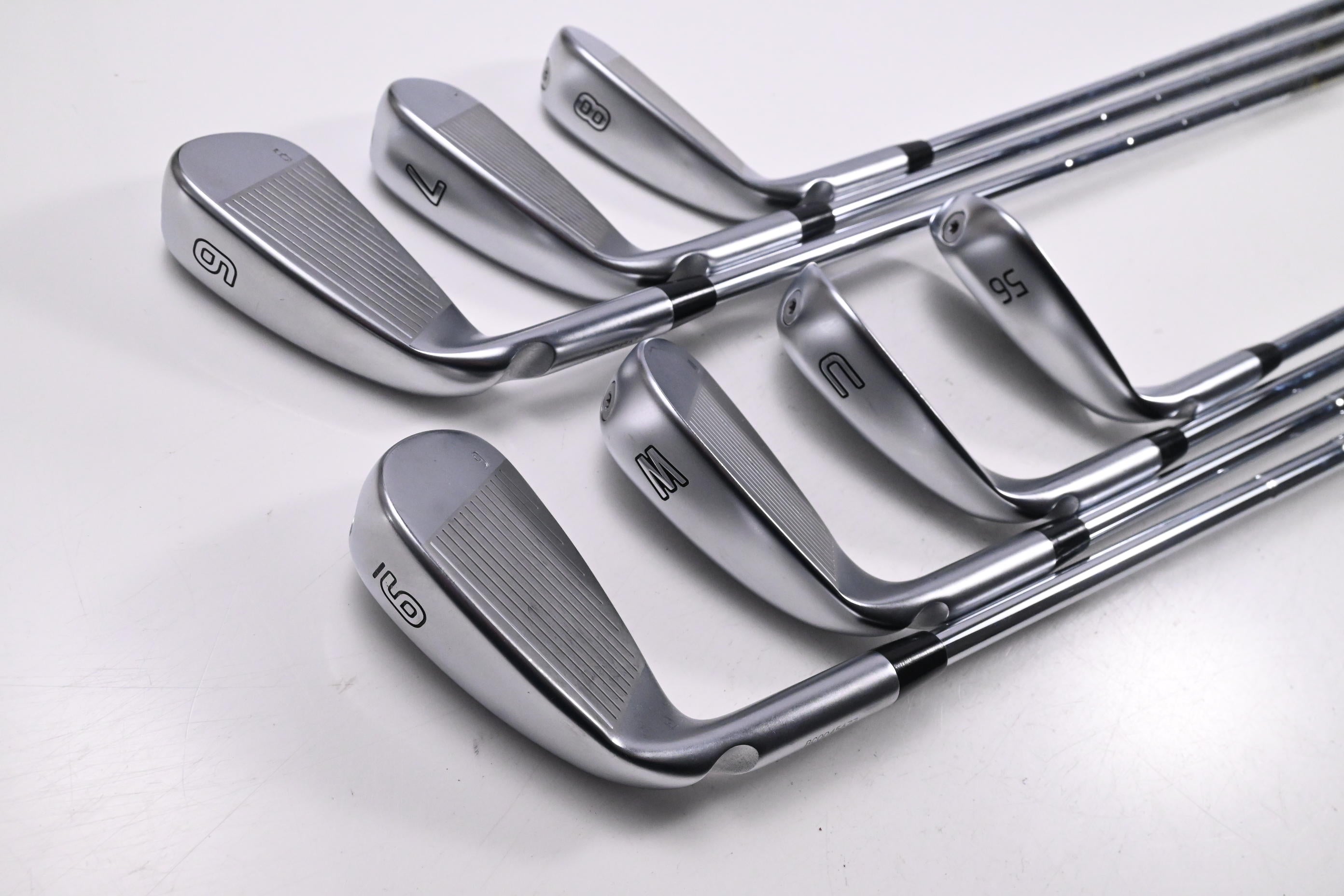 Ping G730 Irons / 6-PW+UW+56° / Blue Dot / Regular Flex Dynamic Gold MID 100 R300