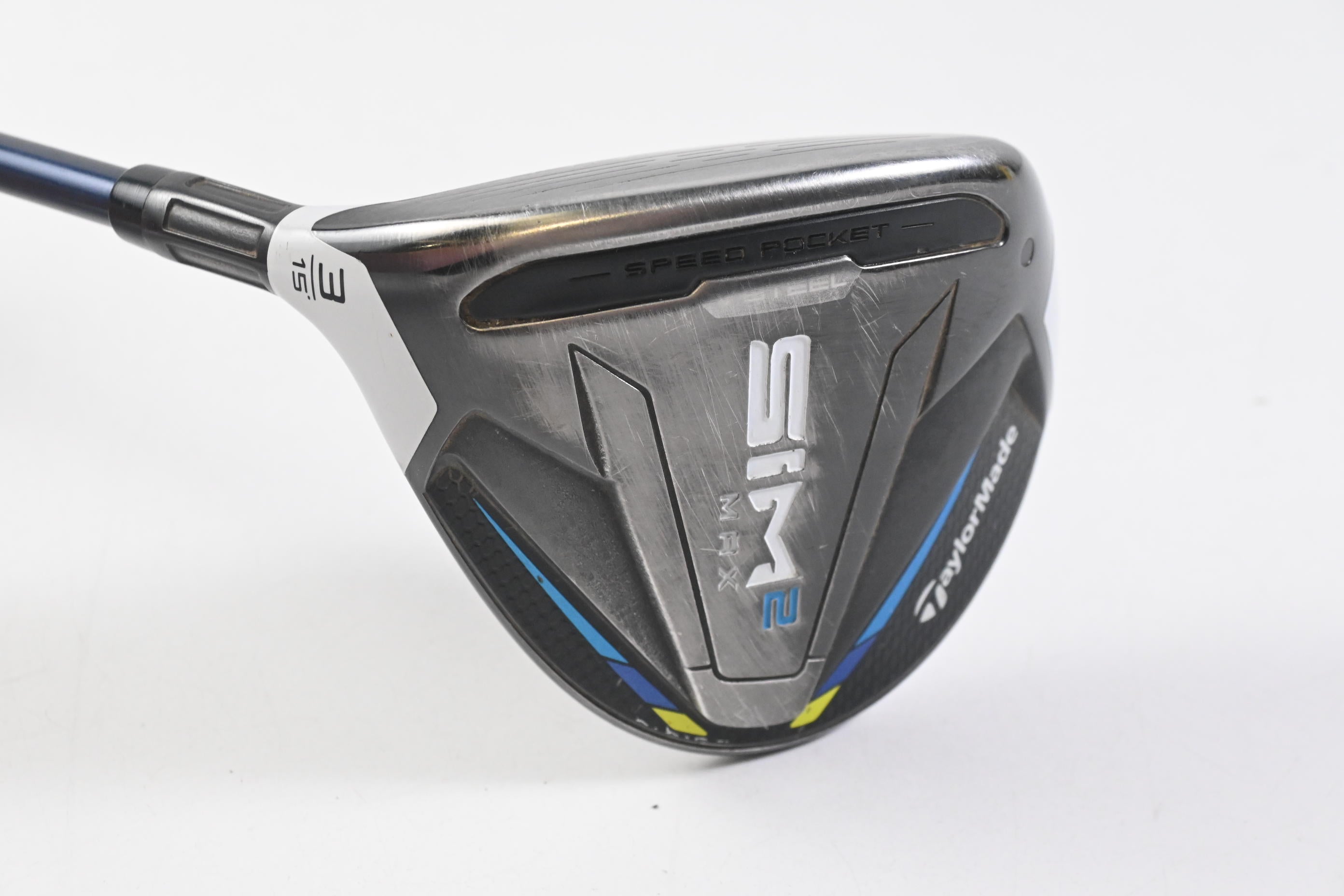 Taylormade SIM2 Max #3 Wood / 15 Degree / Regular Flex Ventus Blue 5 Shaft