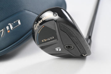 Taylormade Qi4D #3 Hybrid / 19 Degree / Stiff Flex REAX By KBS White 75 Shaft