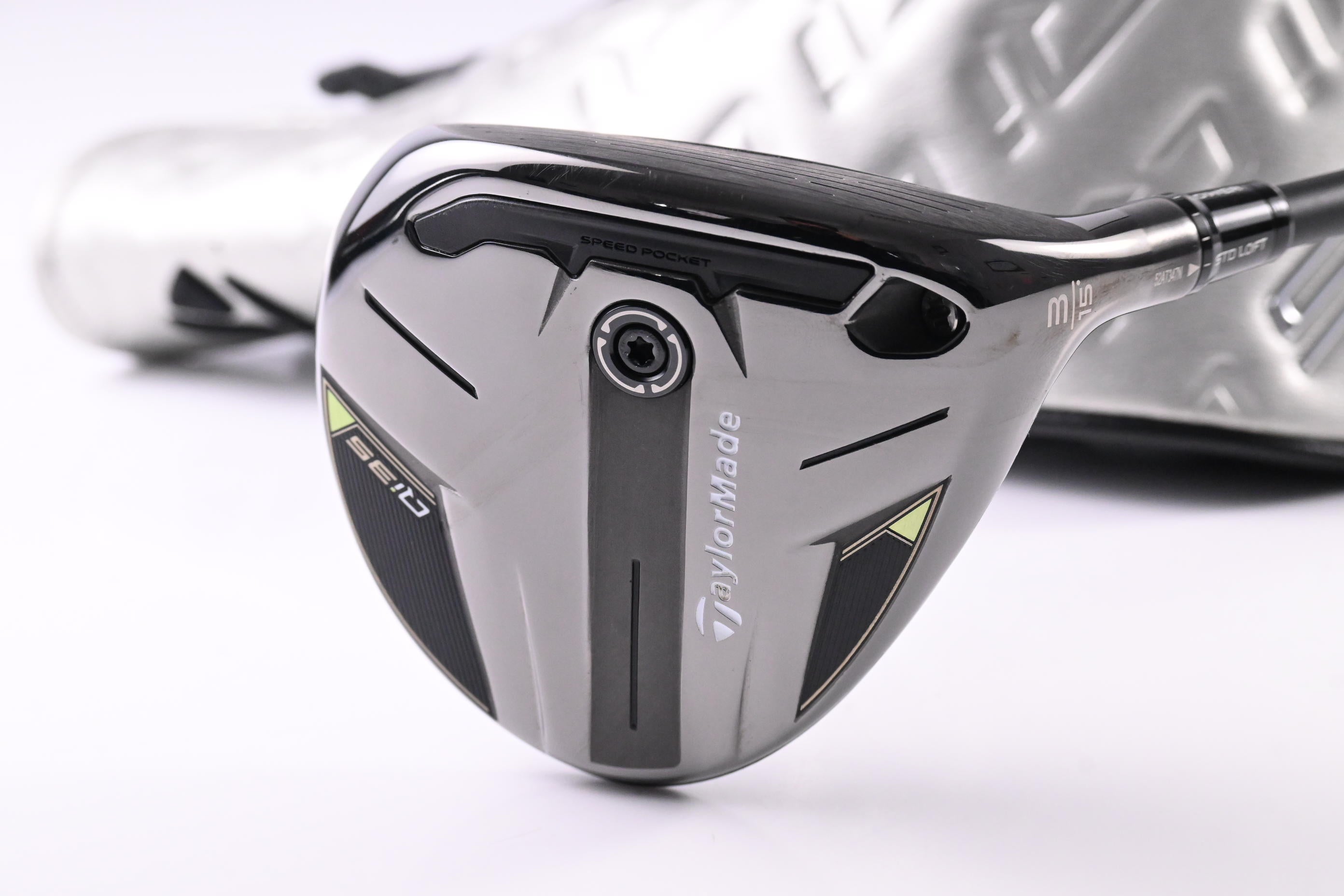 Taylormade Qi35 #3 Wood / 15 Degree / Stiff Flex Vanquish 5 Shaft