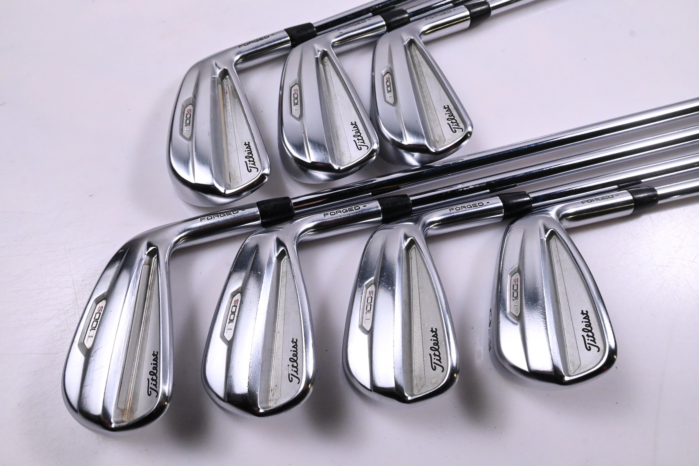 Titleist T100.S 2021 Irons / 4-PW / Stiff Flex Project X LZ 120 Shafts