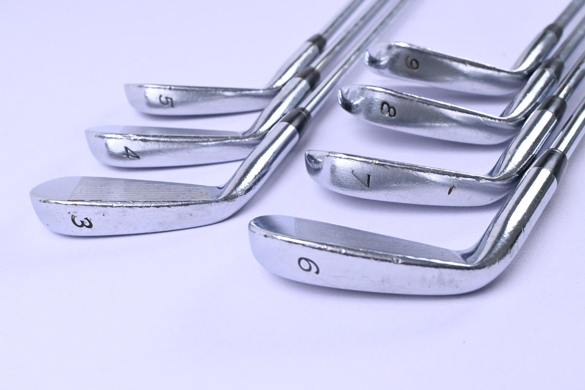 Taylormade RAC CB Coin Forged Irons / 3-9i / Stiff Flex Steel Shafts