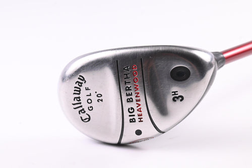 Callaway Heavenwood #3 Hybrid / 20 Degree / Regular Flex Callaway RCH 75 Shaft