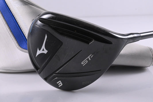 Mizuno ST-X 220 #3 Wood / 15 Degree / Senior Flex UST Mamiya Helium Nanocore 4