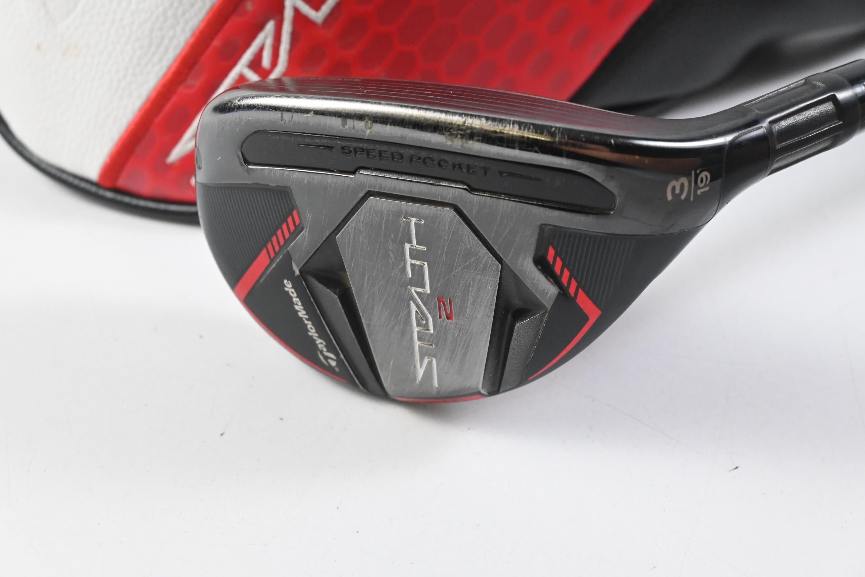Taylormade Stealth 2 #3 Hybrid / 19 Degree / Stiff Flex Fujikura Ventus TR Red 7