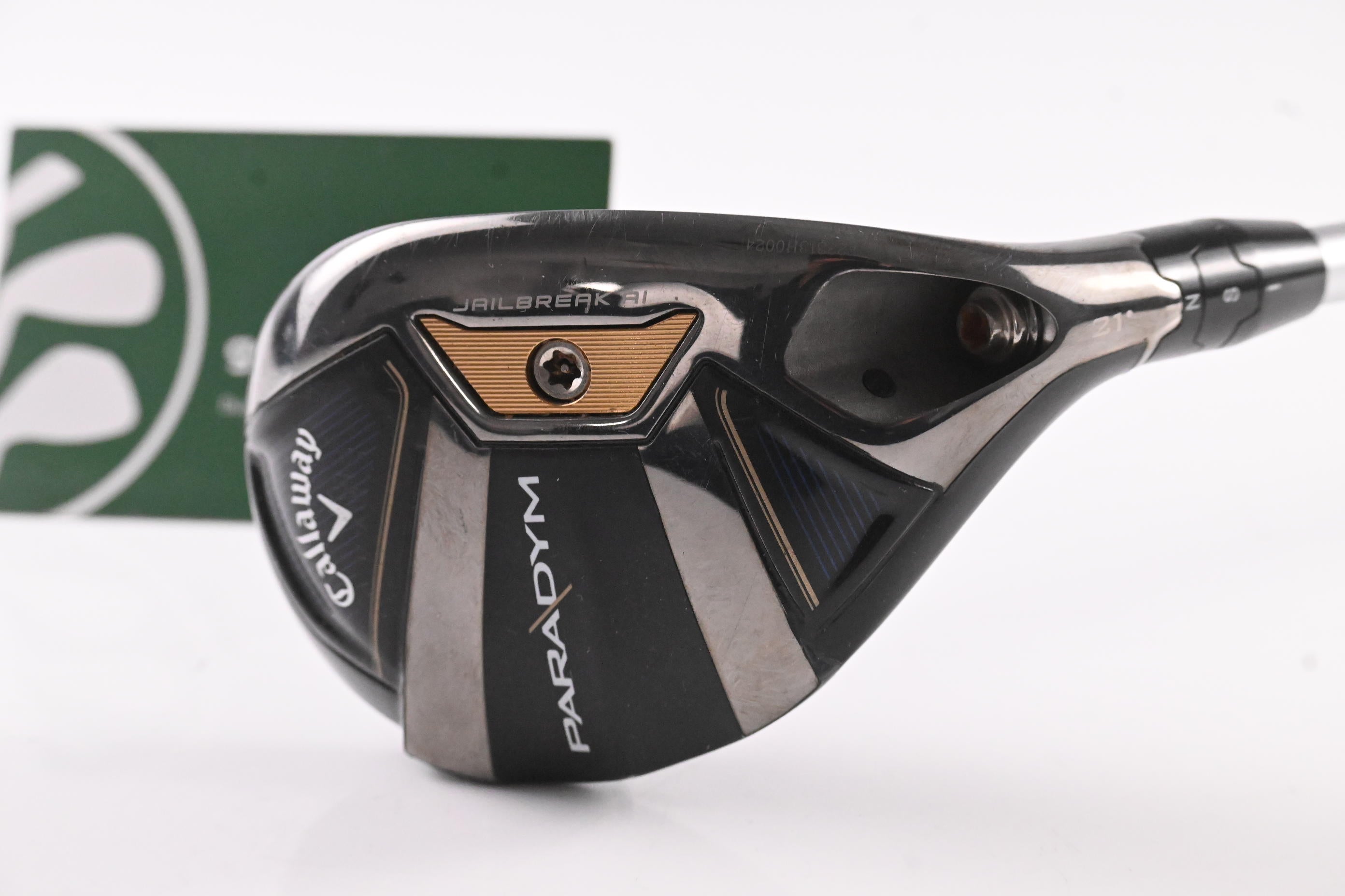 Callaway Paradym #4 Hybrid / 21 Degree / Senior Flex Aldila Ascent PL 50 Shaft